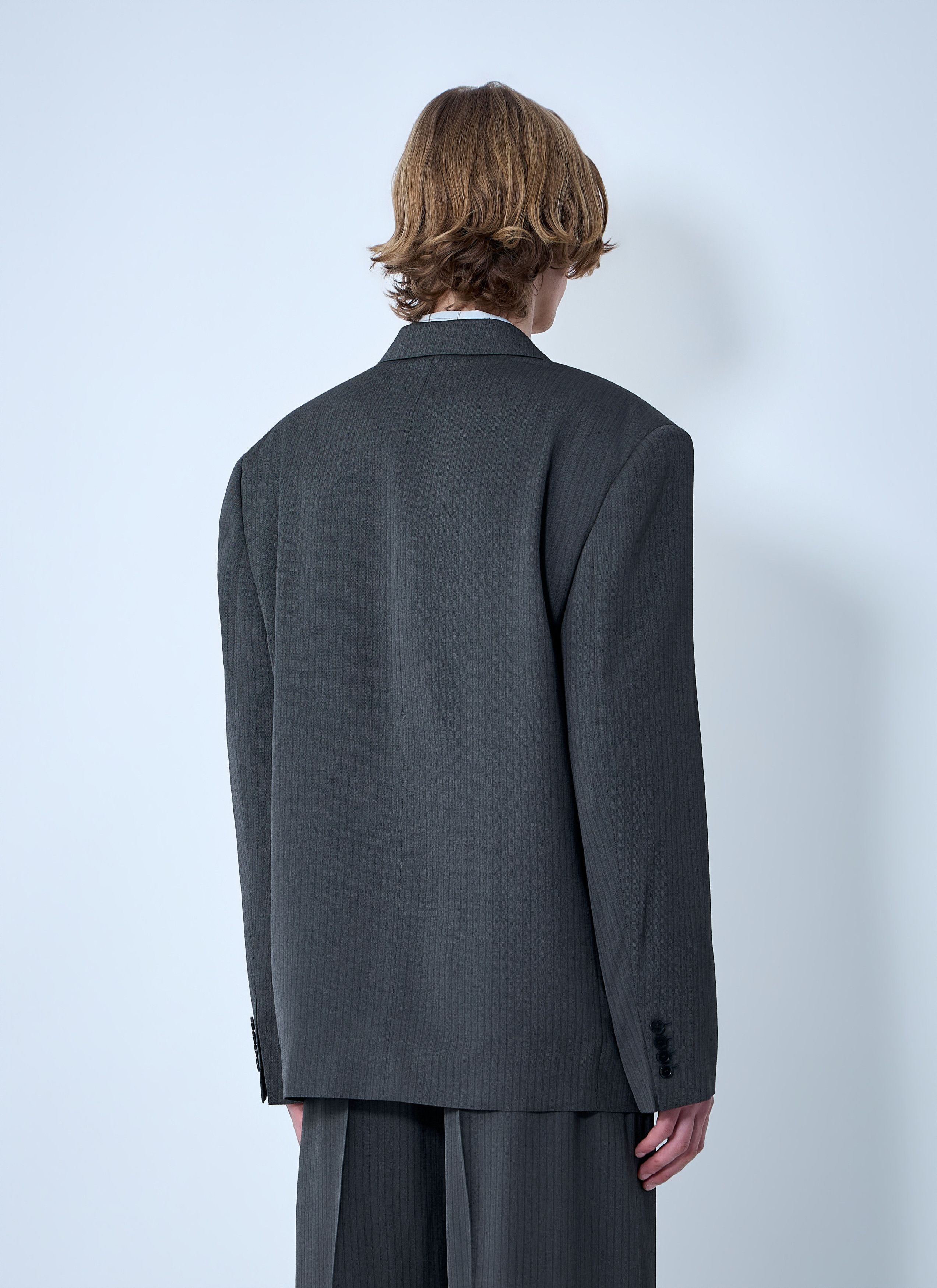 Acne Studios Double-Breasted Suit Jacket Size US XL / EU 56 / 4 - 4 Thumbnail