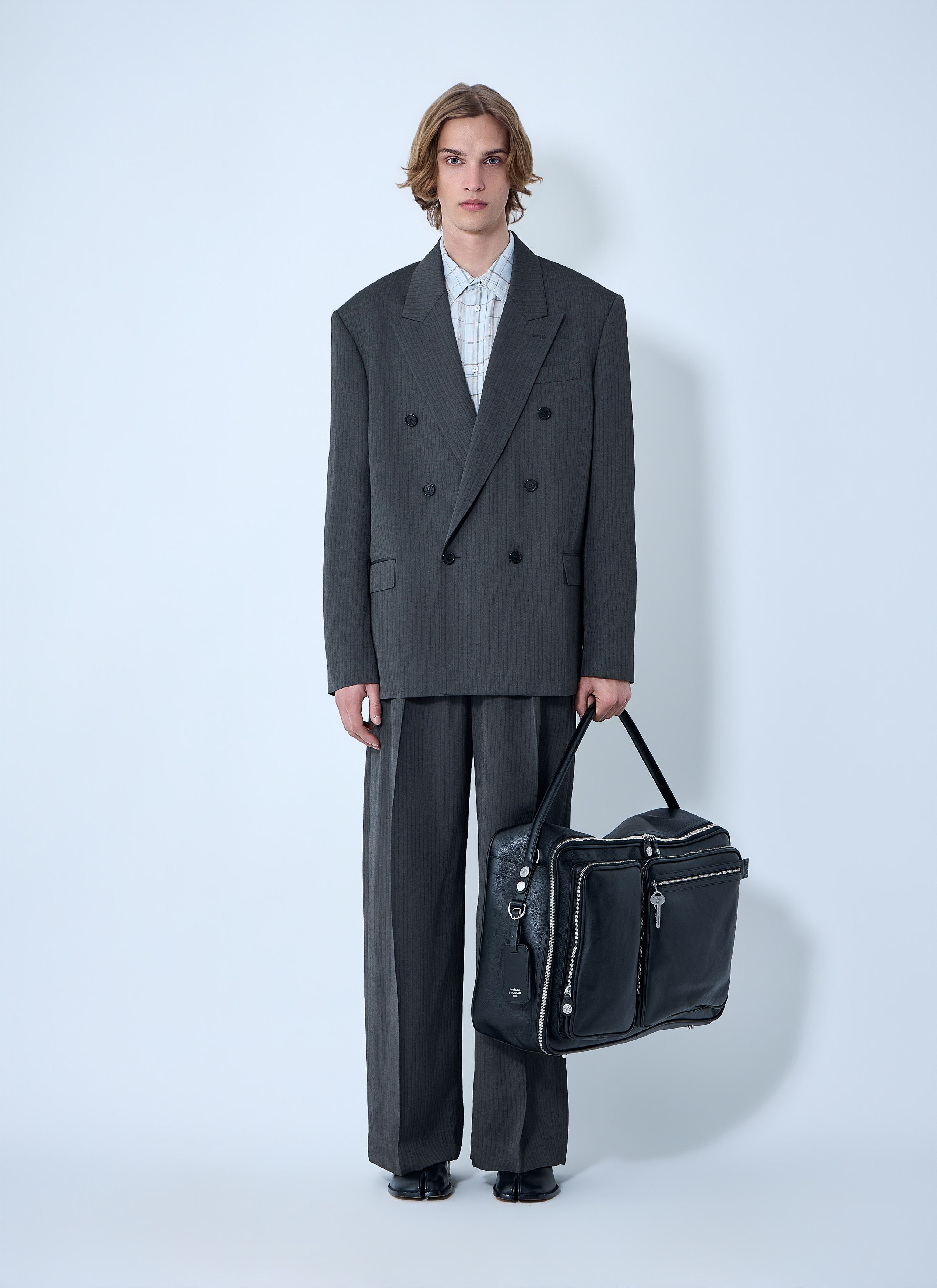 Acne Studios Double-Breasted Suit Jacket Size US XL / EU 56 / 4 - 2 Thumbnail