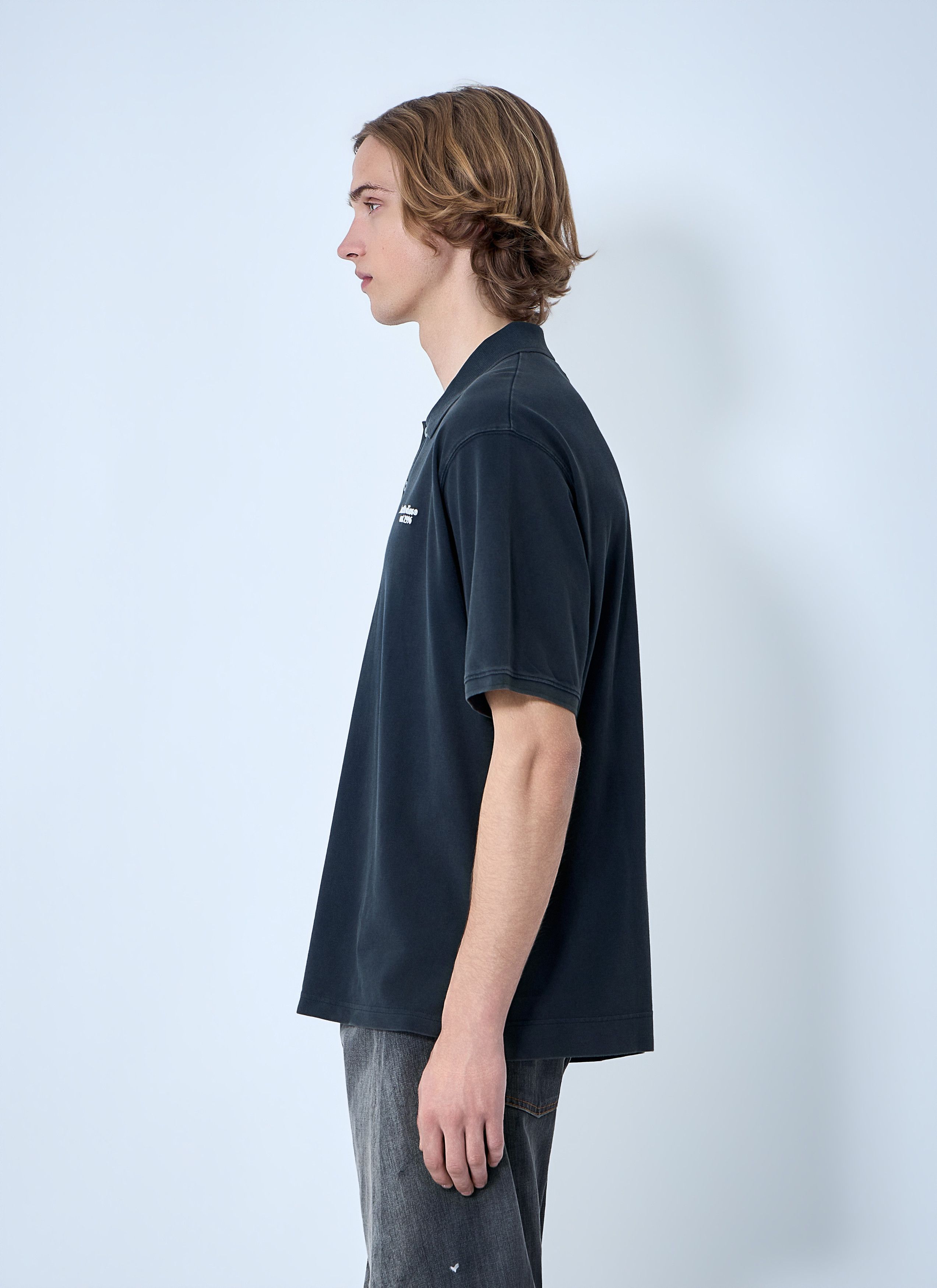Acne Studios Piqué Polo Shirt Size US XL / EU 56 / 4 - 3 Thumbnail