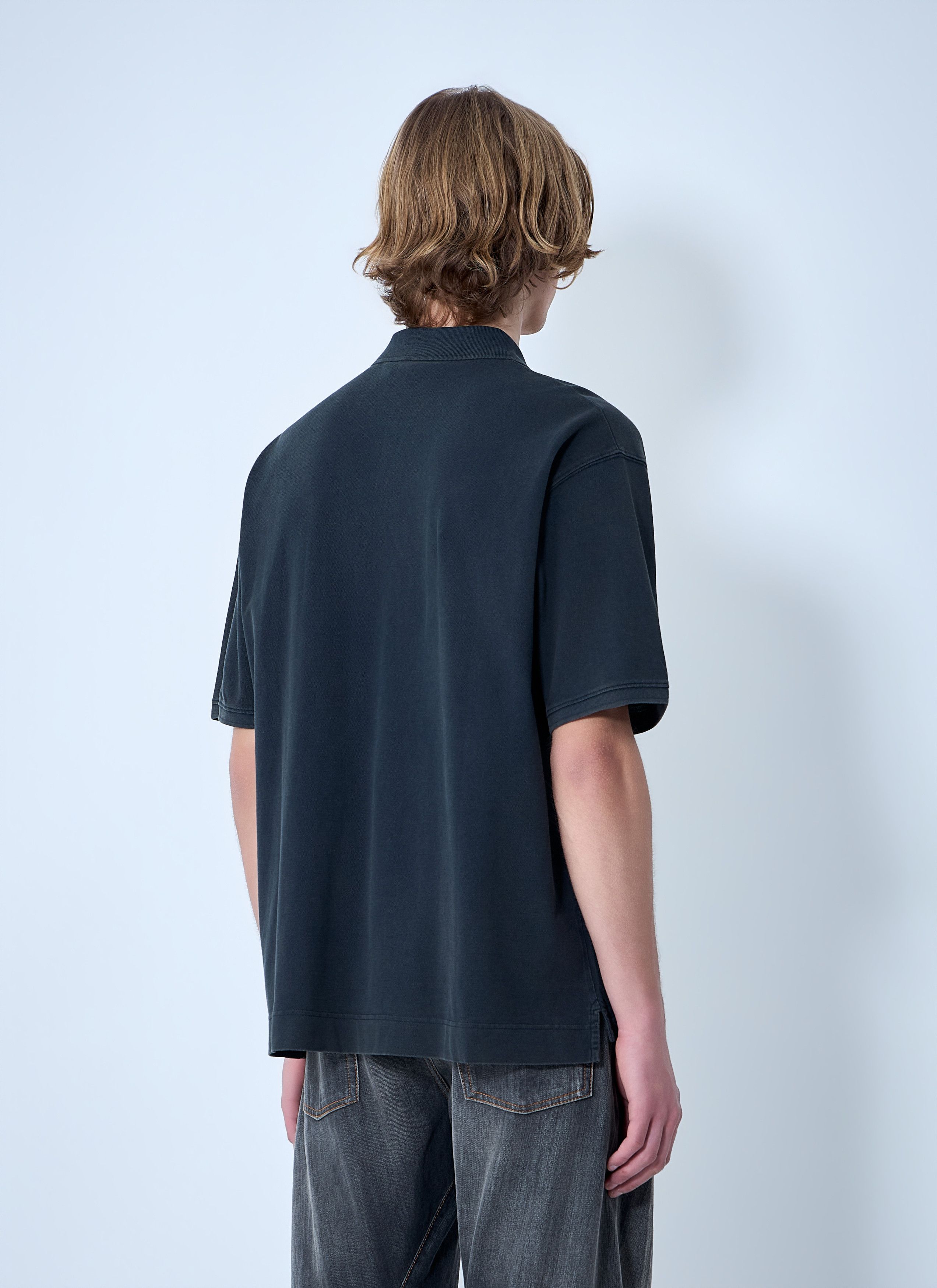 Acne Studios Piqué Polo Shirt Size US XL / EU 56 / 4 - 4 Thumbnail