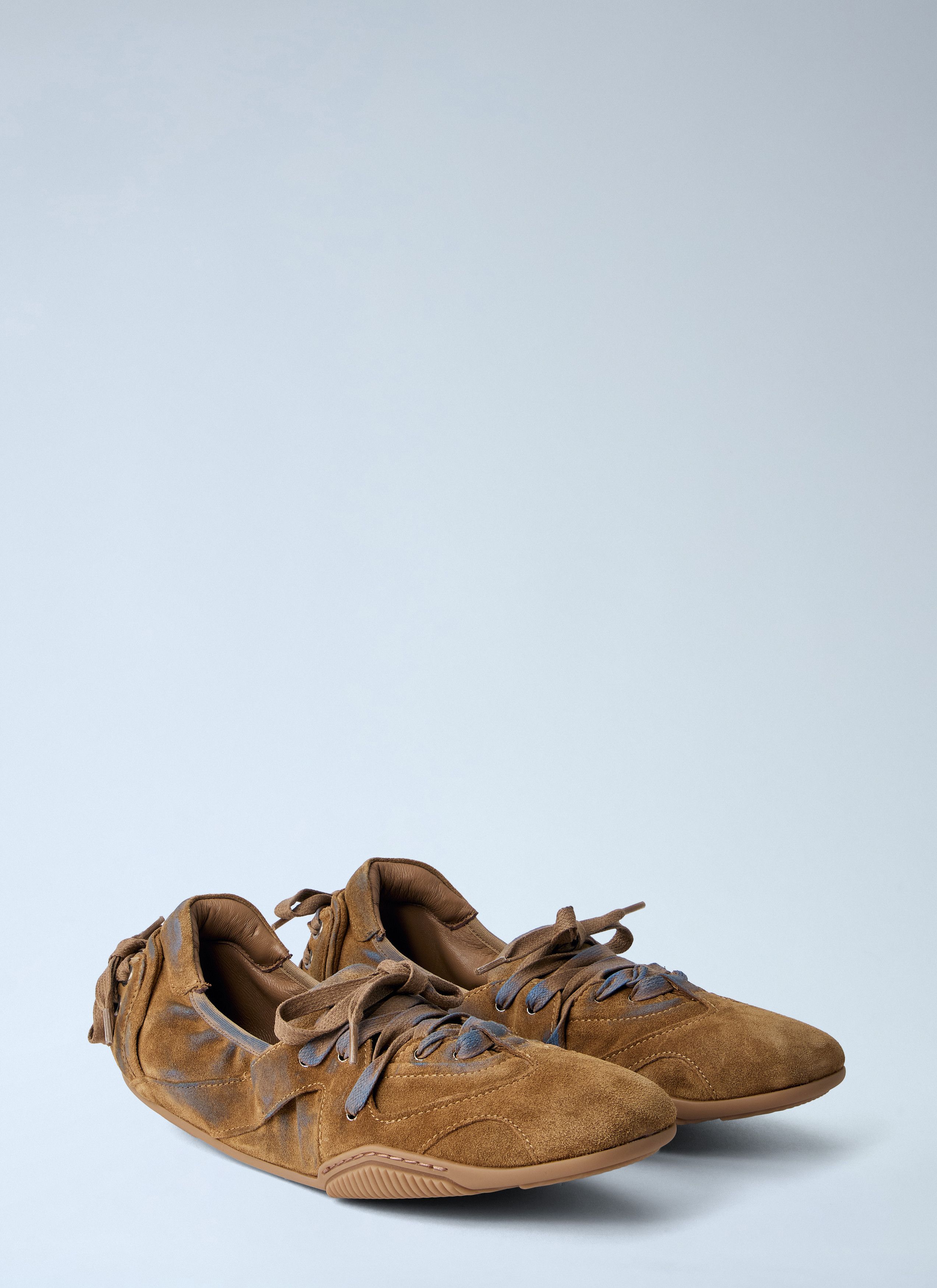 Acne Studios Lace-Up Suede Flats Size US 8 / IT 38 - 2 Thumbnail