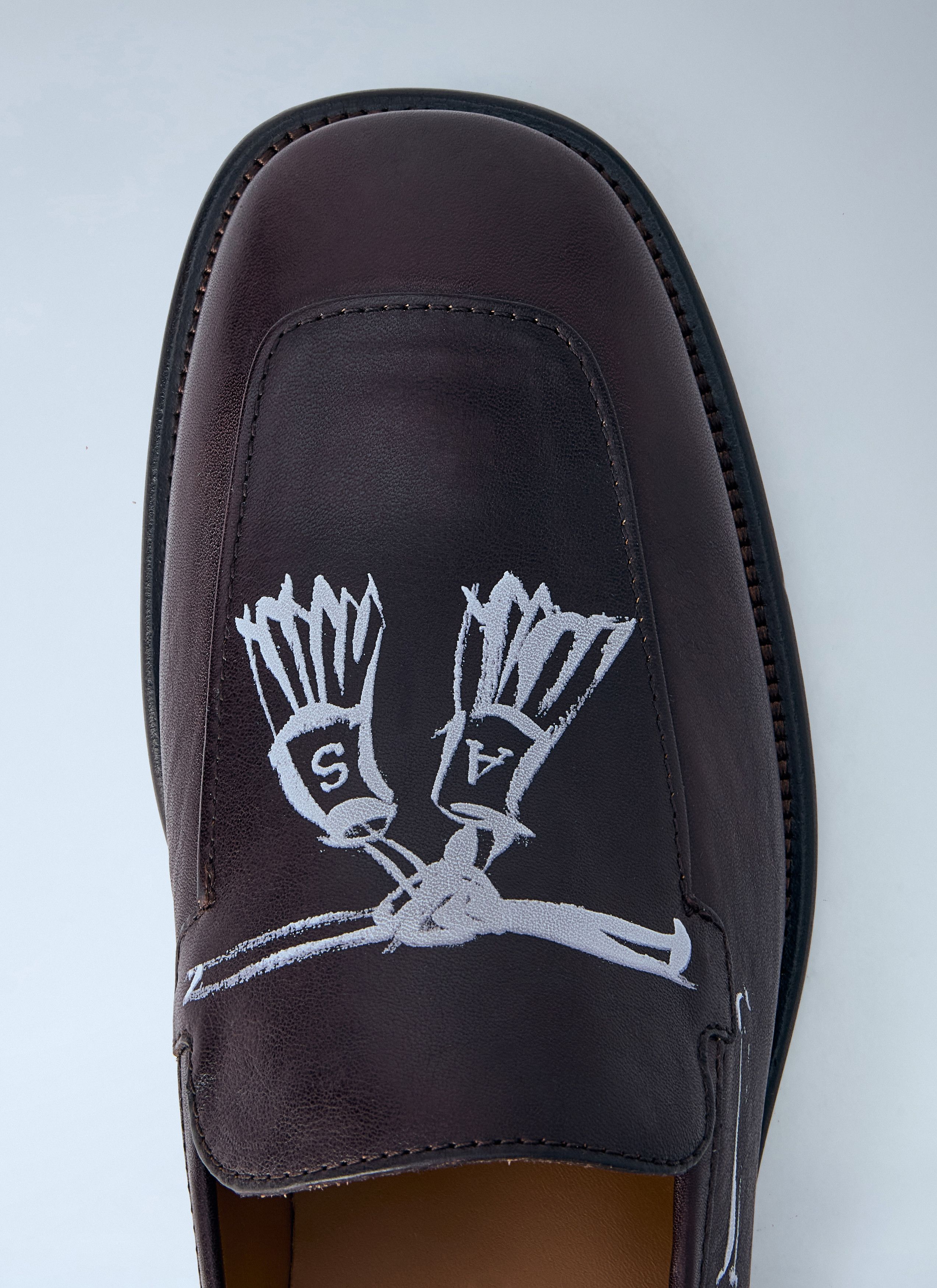 Acne Studios Artisan Leather Loafers Size US 10 / IT 40 - 6 Thumbnail
