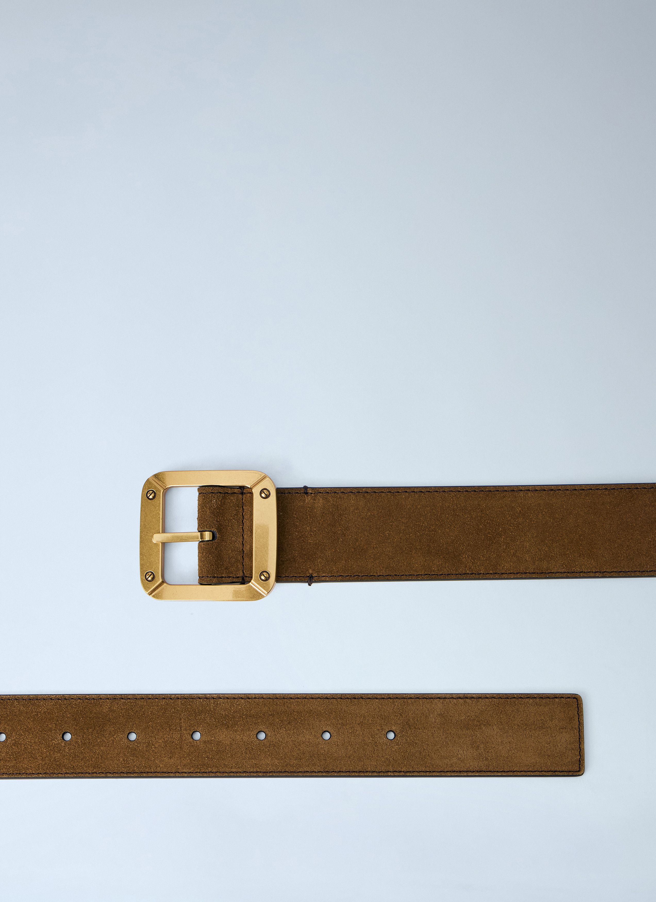 Acne Studios Square Buckle Reversible Belt Size ONE SIZE - 4 Thumbnail