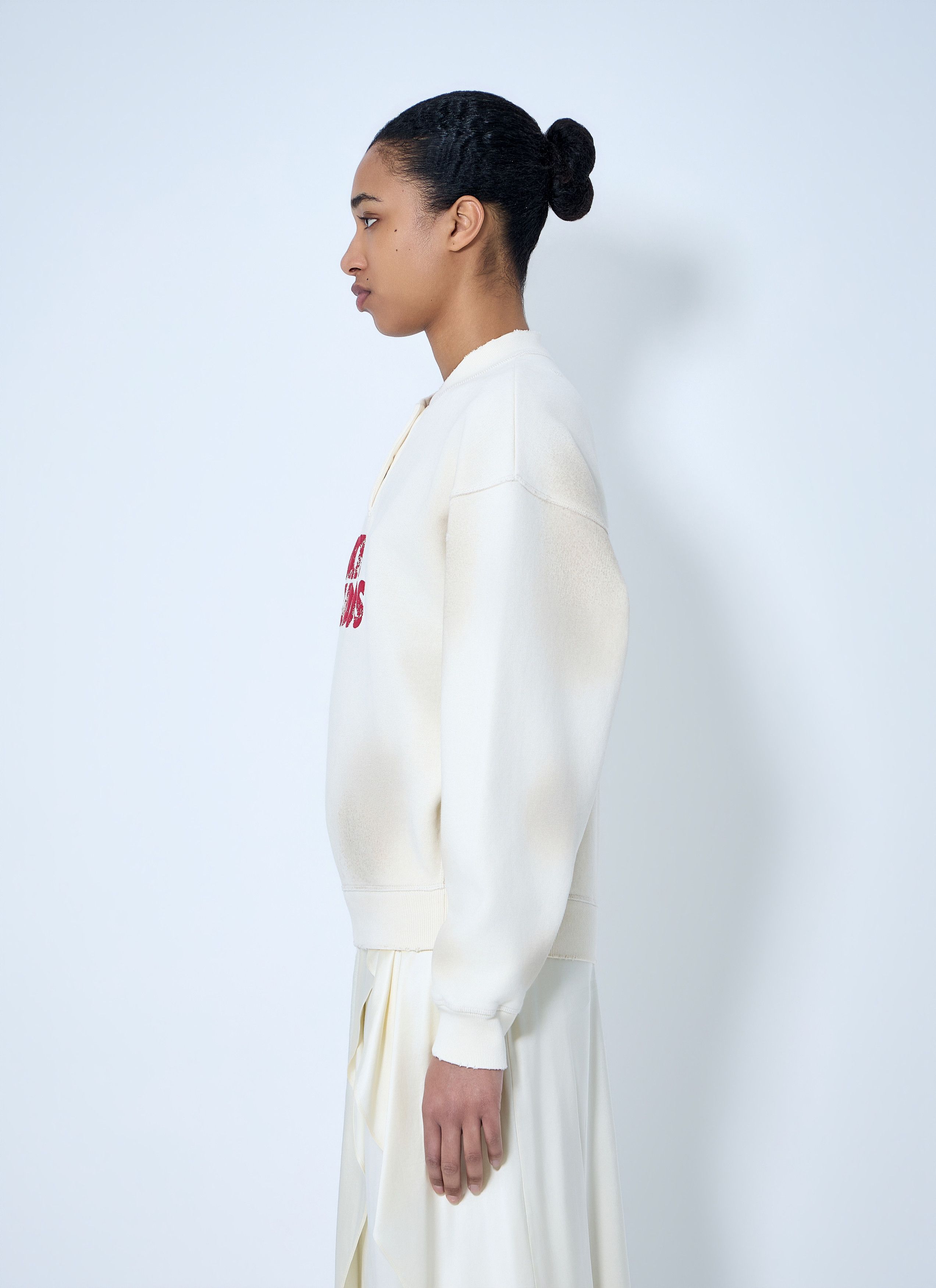 Acne Studios Logo Embroidered Sweatshirt Size XS / US 0-2 / IT 36-38 - 3 Thumbnail