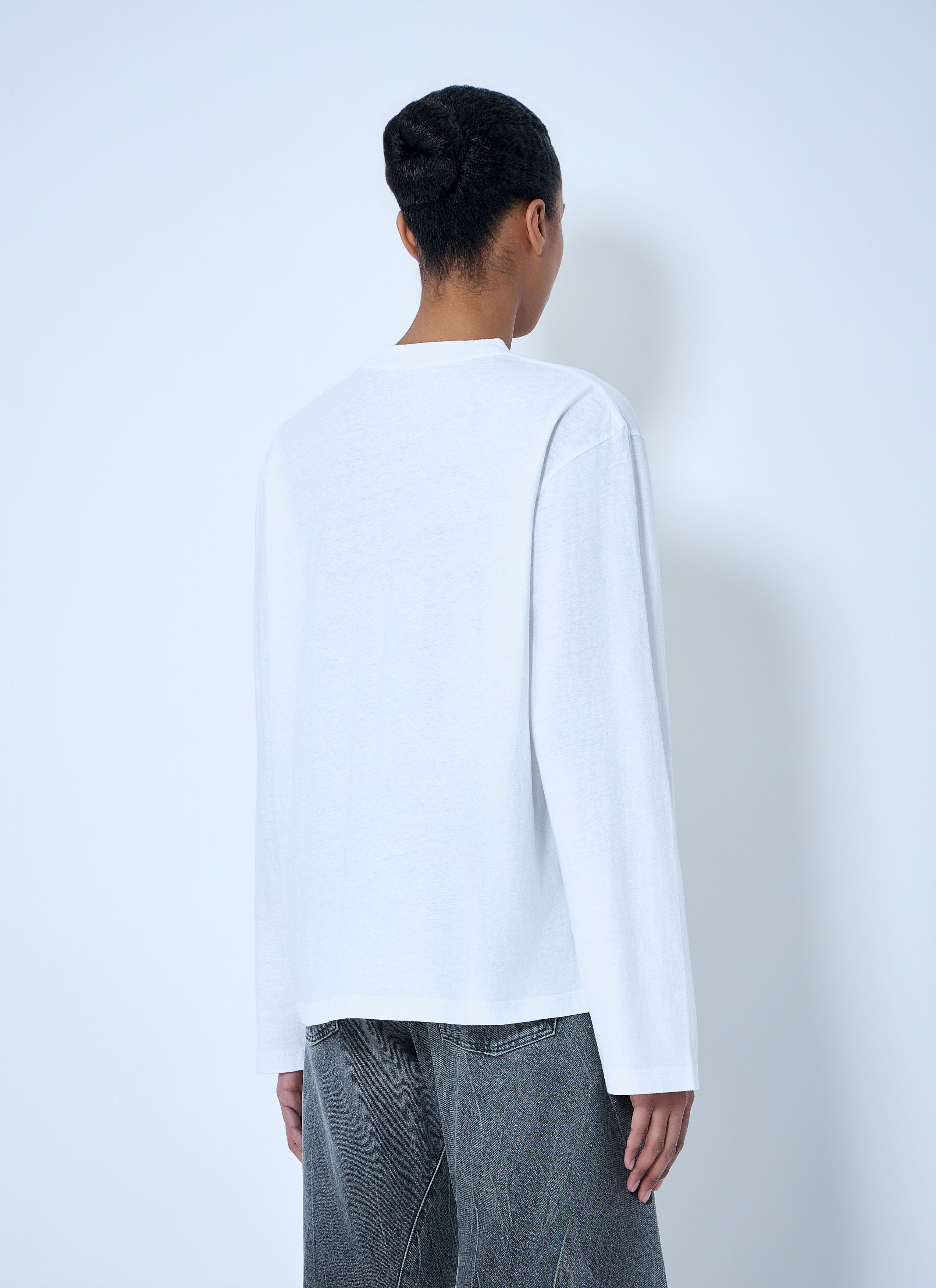 Acne Studios Graphic Print Long Sleeve T-Shirt Size L / US 10 / IT 46 - 4 Thumbnail