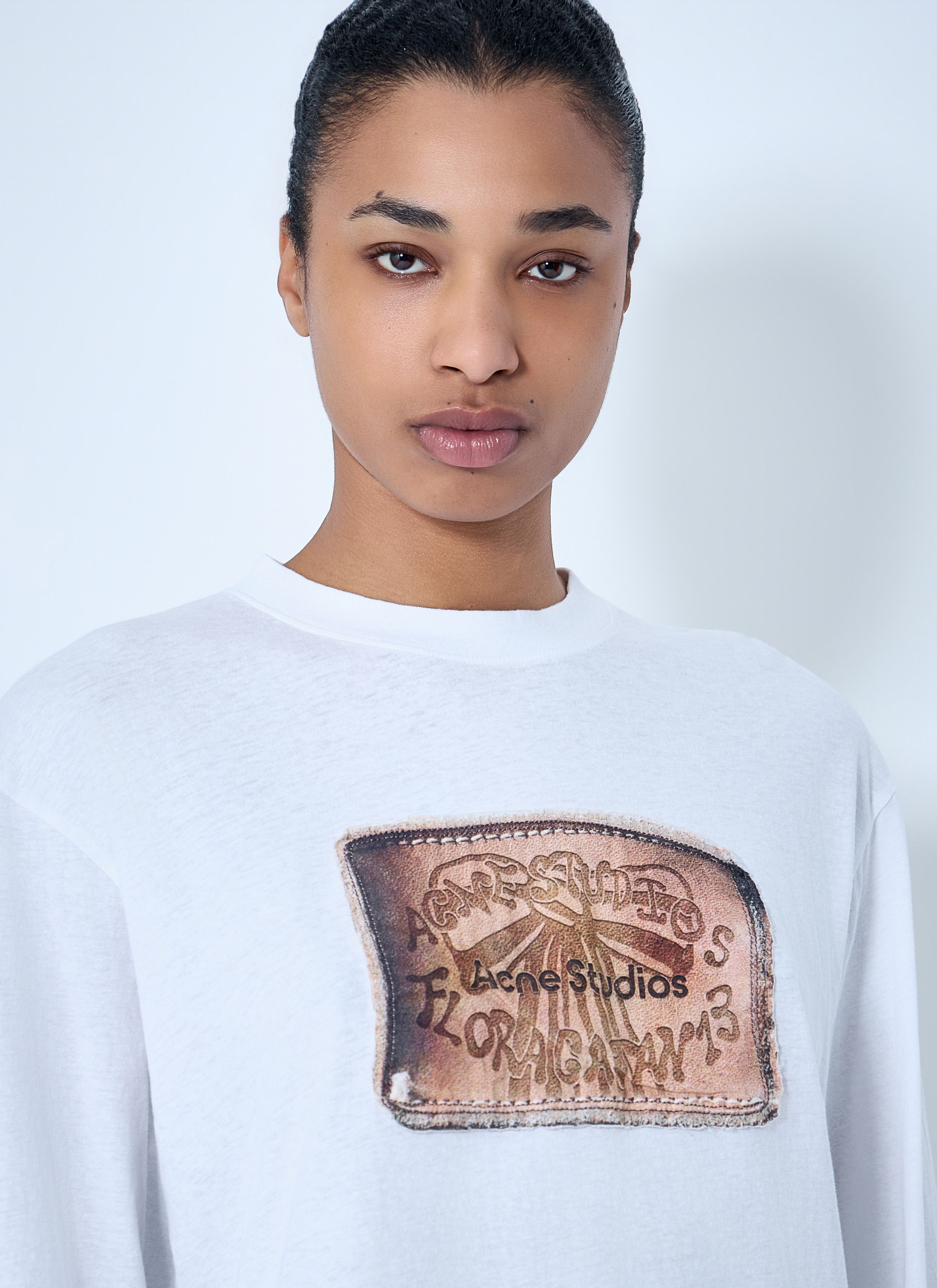 Acne Studios Graphic Print Long Sleeve T-Shirt Size L / US 10 / IT 46 - 5 Thumbnail