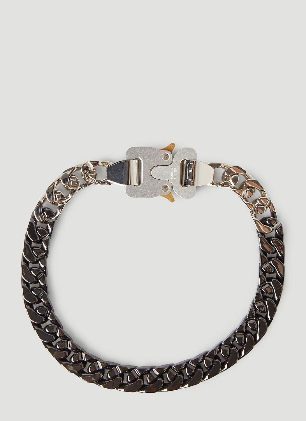 1017 ALYX 9SM Two-Tone Signature Buckle Necklace Size ONE SIZE - 3 Thumbnail