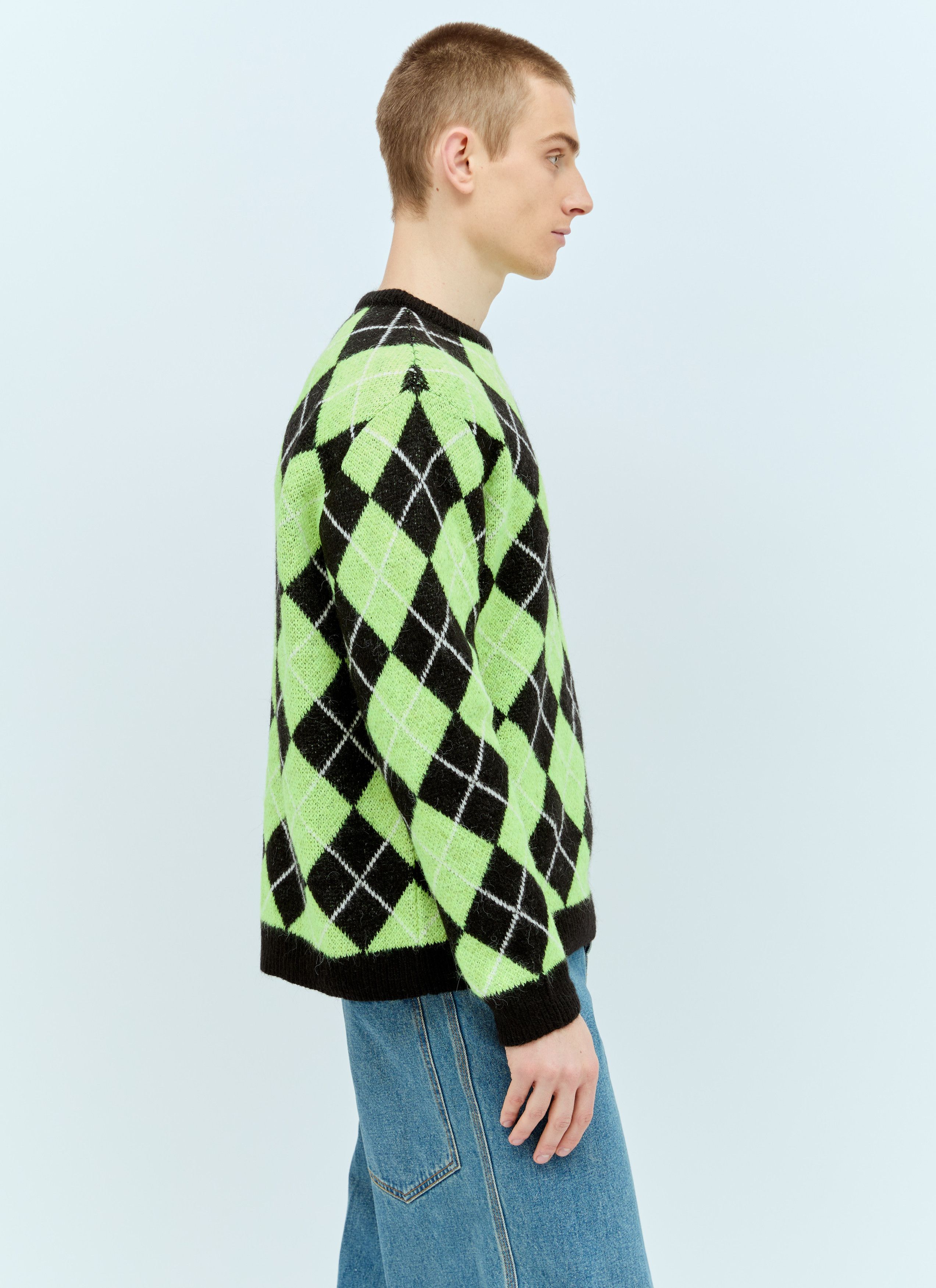 Awake NY Argyle Sweater Size US XL / EU 56 / 4 - 3 Thumbnail
