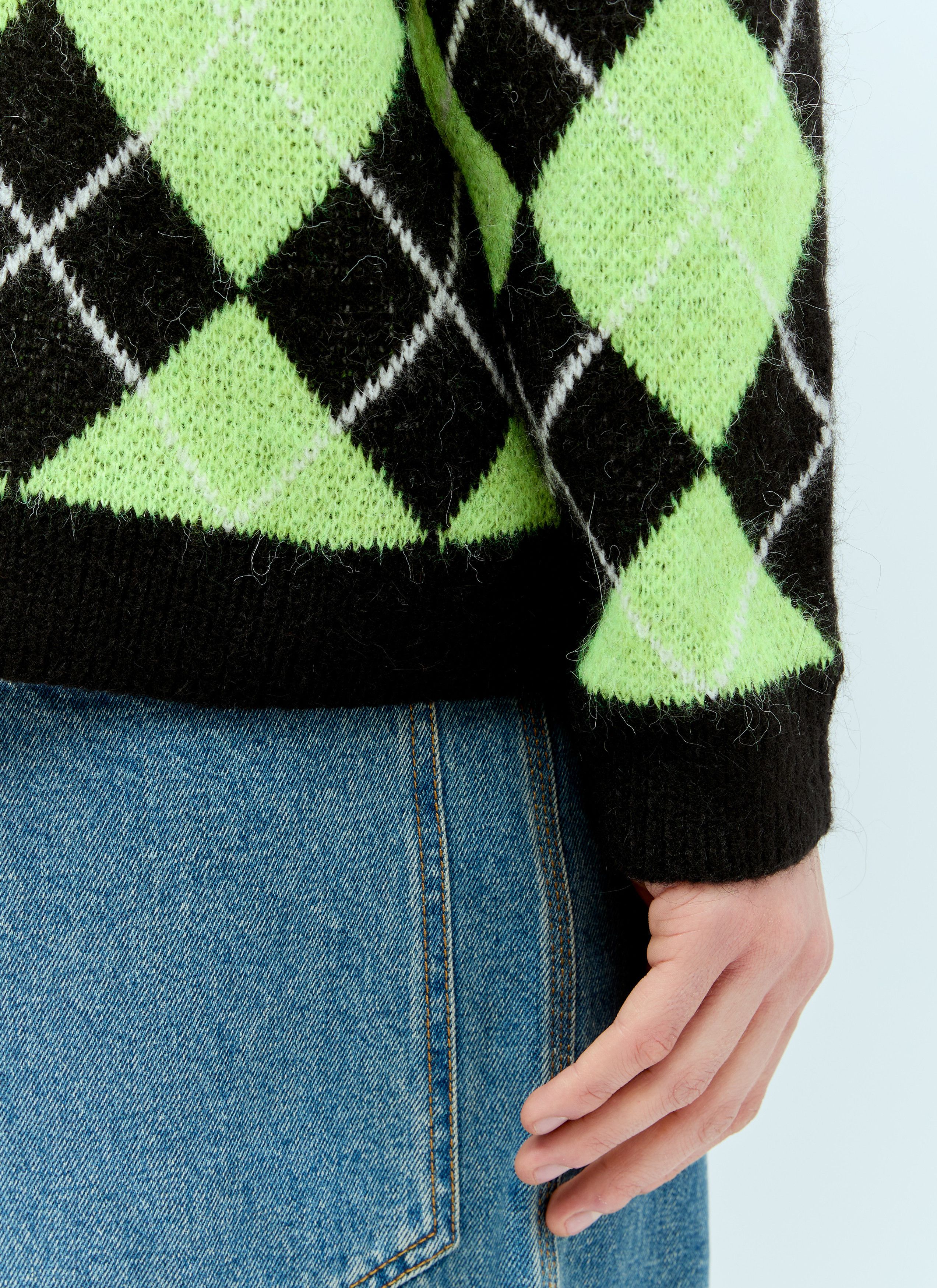 Awake NY Argyle Sweater Size US XL / EU 56 / 4 - 5 Thumbnail
