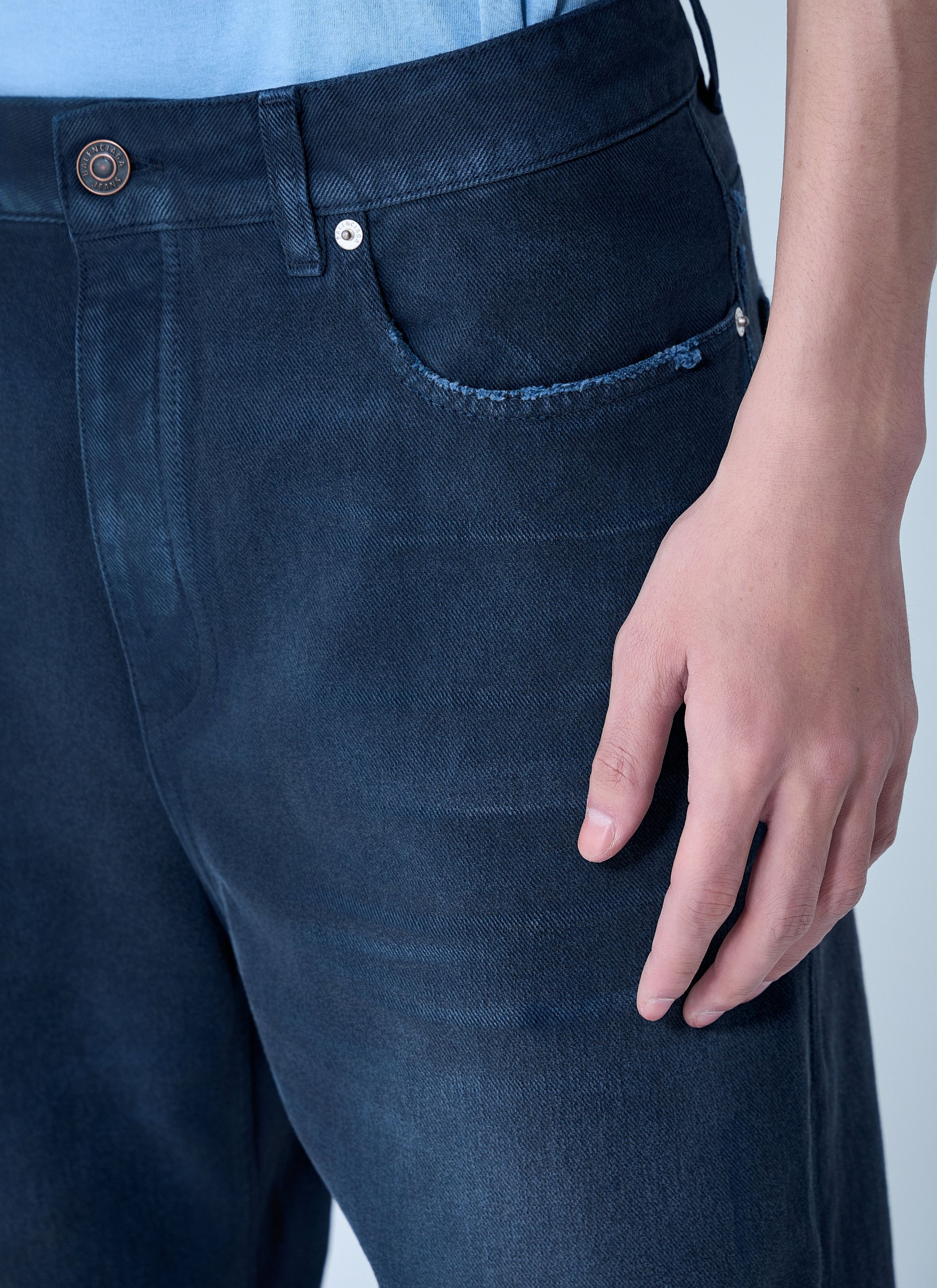 Balenciaga Curved Knee Pants Size US 30 / EU 46 - 5 Thumbnail