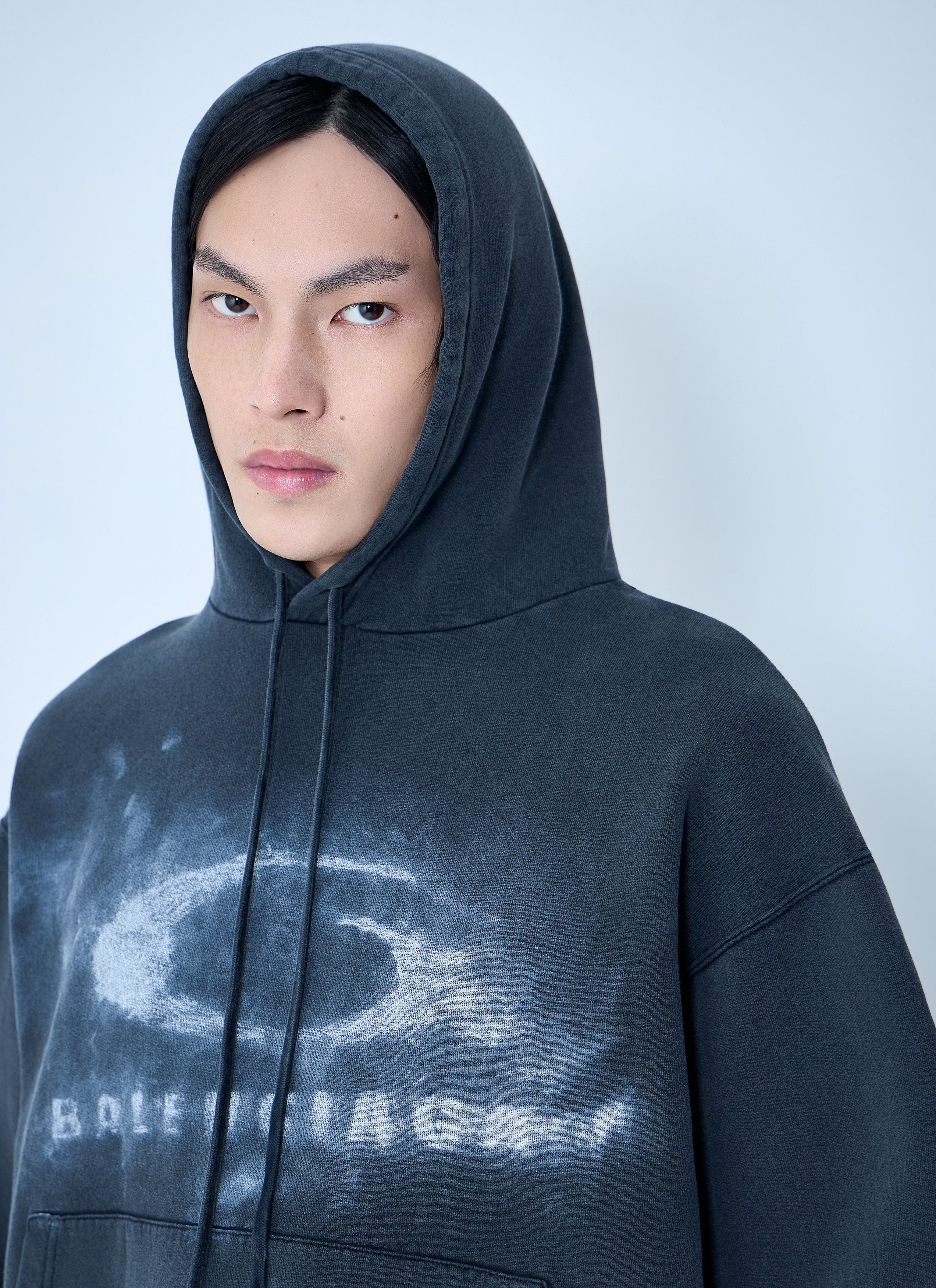 Balenciaga Oversized Hoodie Size US XL / EU 56 / 4 - 5 Thumbnail