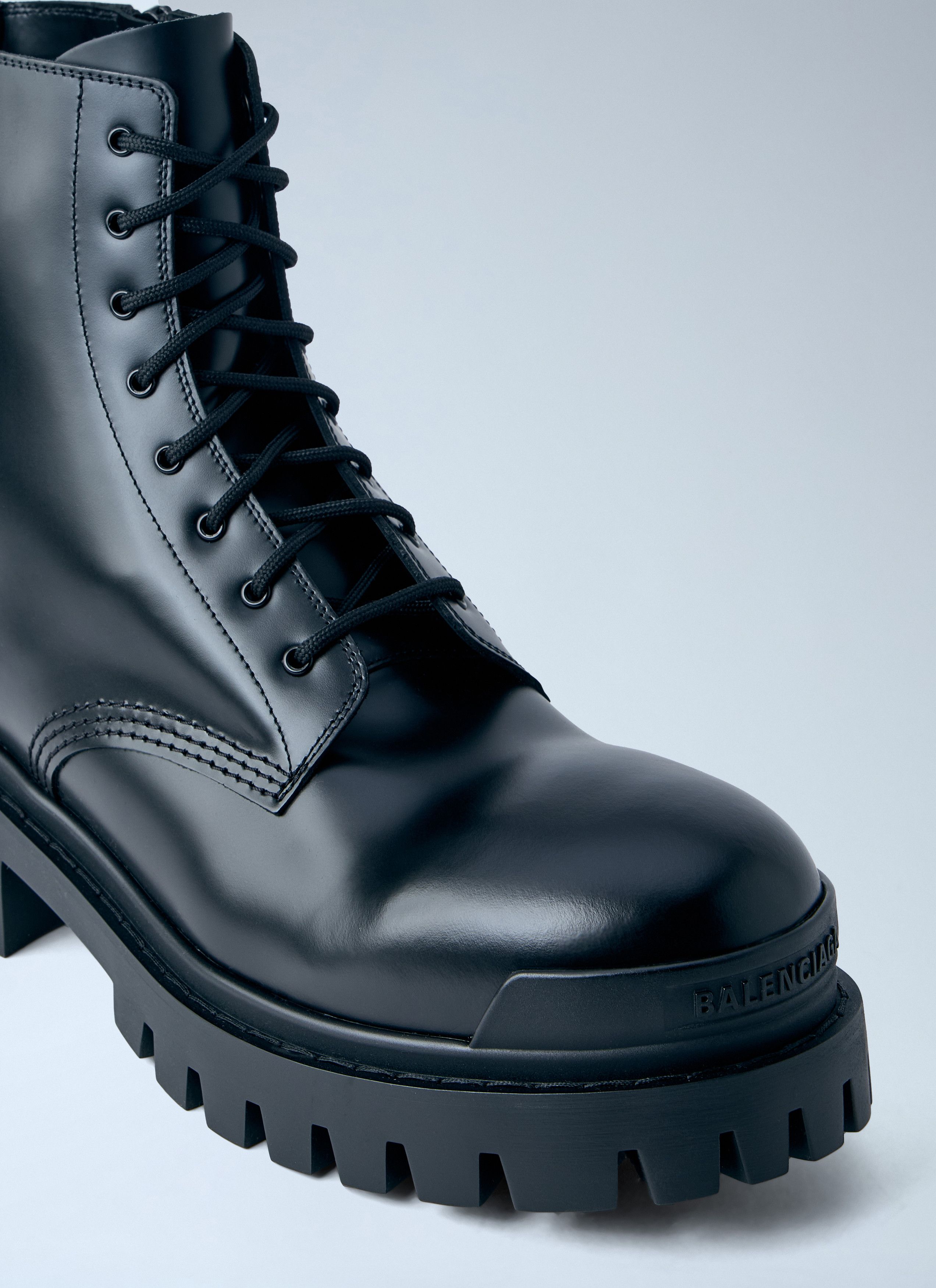 Balenciaga Combat Strike Boots Size US 10 / EU 43 - 3 Thumbnail