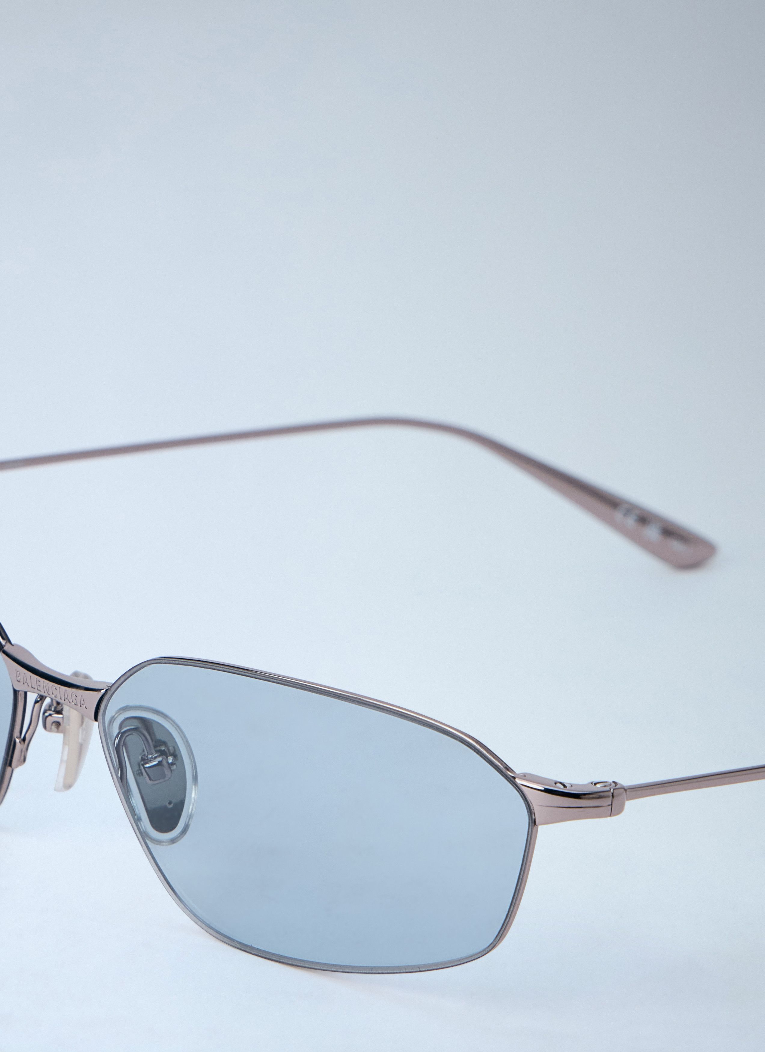 Balenciaga Invisible 2.0 Oval Sunglasses Size ONE SIZE - 5 Thumbnail