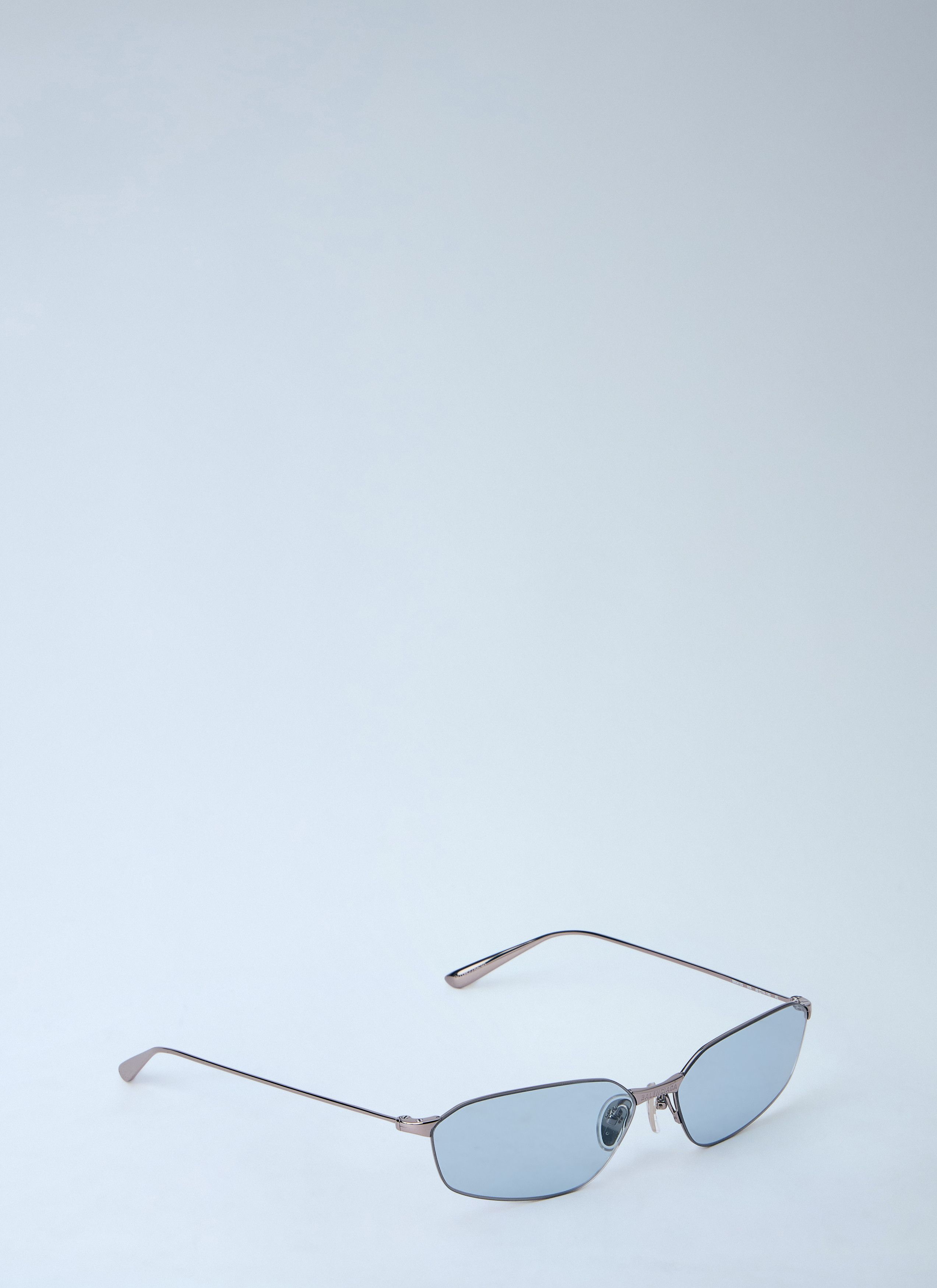Balenciaga Invisible 2.0 Oval Sunglasses Size ONE SIZE - 3 Thumbnail