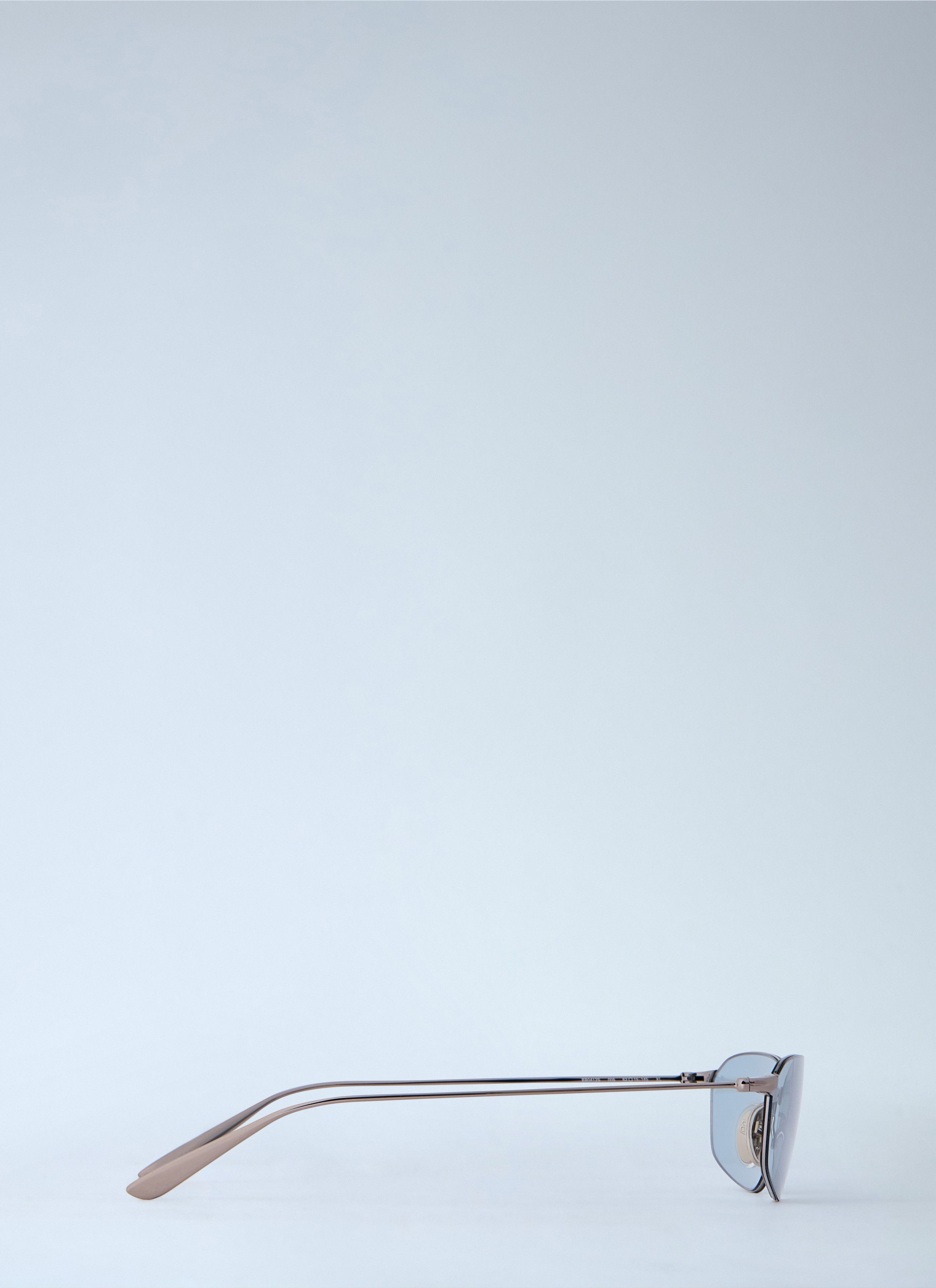 Balenciaga Invisible 2.0 Oval Sunglasses Size ONE SIZE - 4 Thumbnail