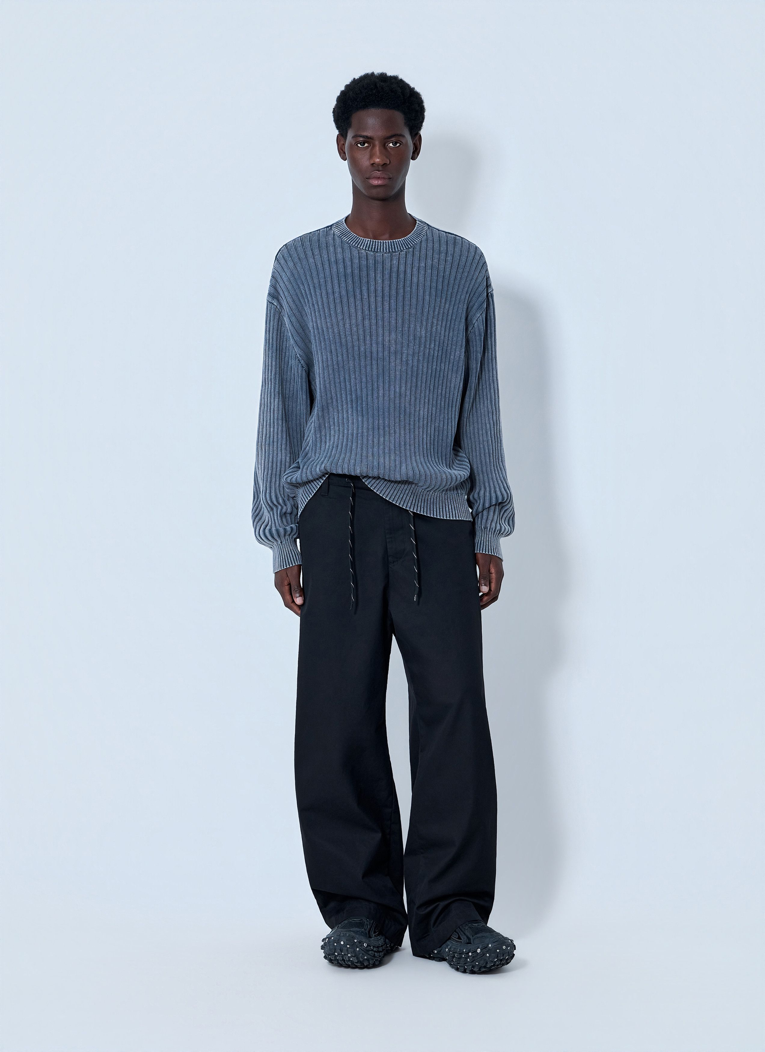 Balenciaga Ribbed Knit Sweater Size US S / EU 44-46 / 1 - 2 Thumbnail