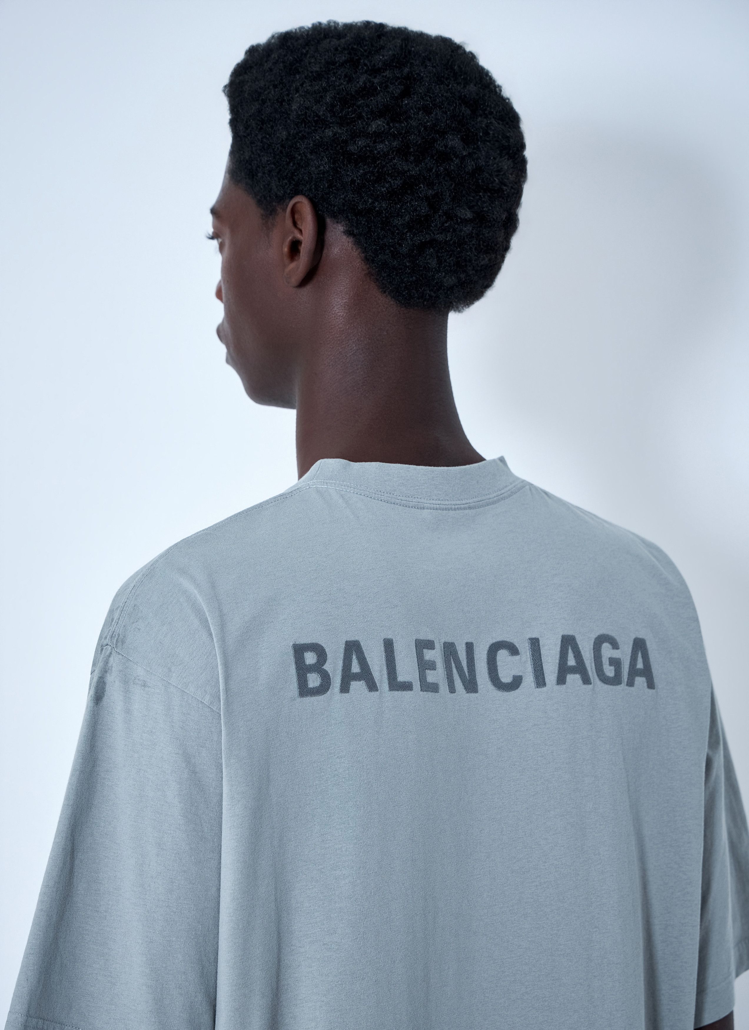 Balenciaga Logo Motif T-Shirt Size US XS / EU 42 / 0 - 5 Thumbnail