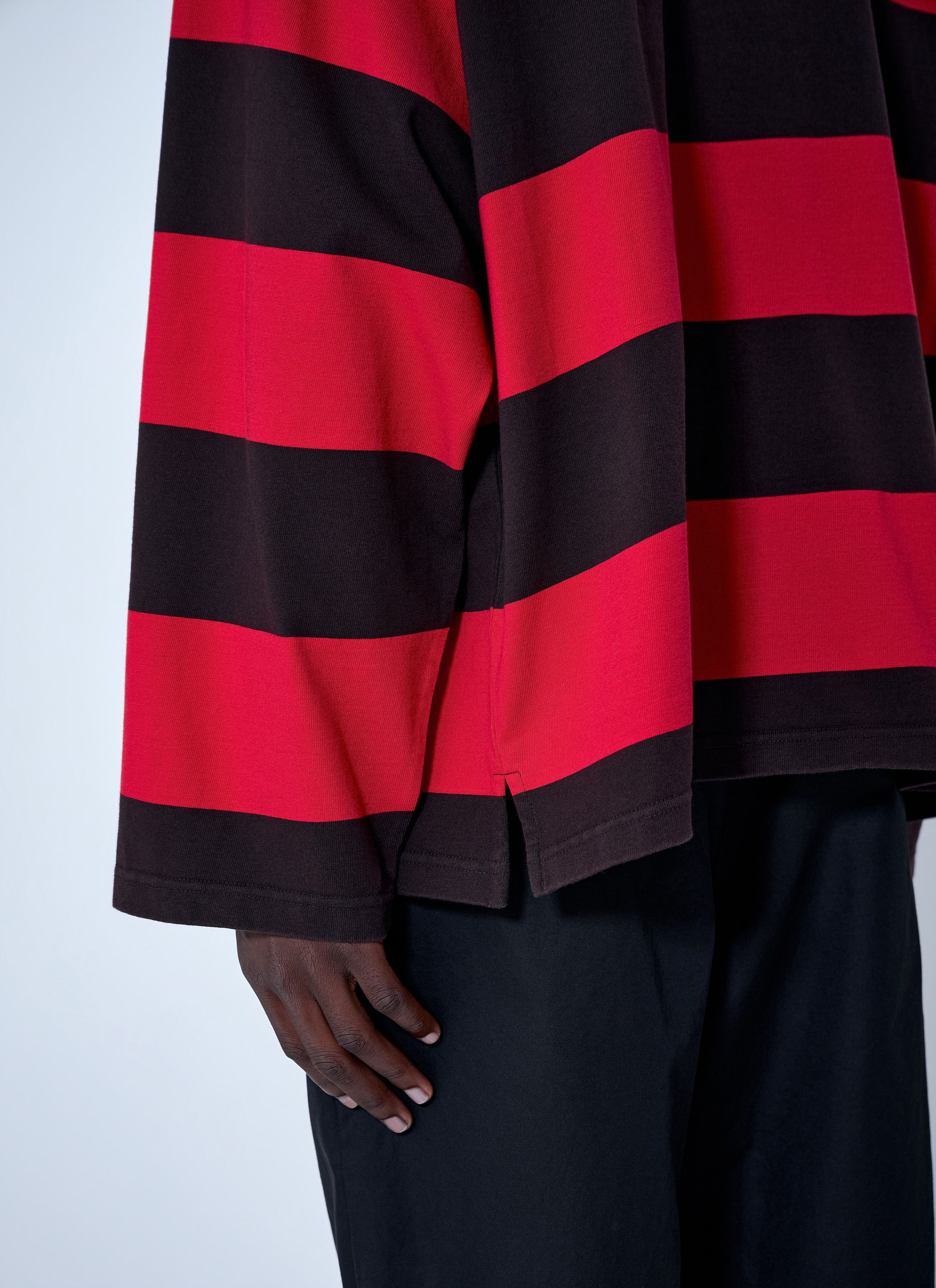 Balenciaga Striped Rugby T-Shirt Size US S / EU 44-46 / 1 - 5 Thumbnail