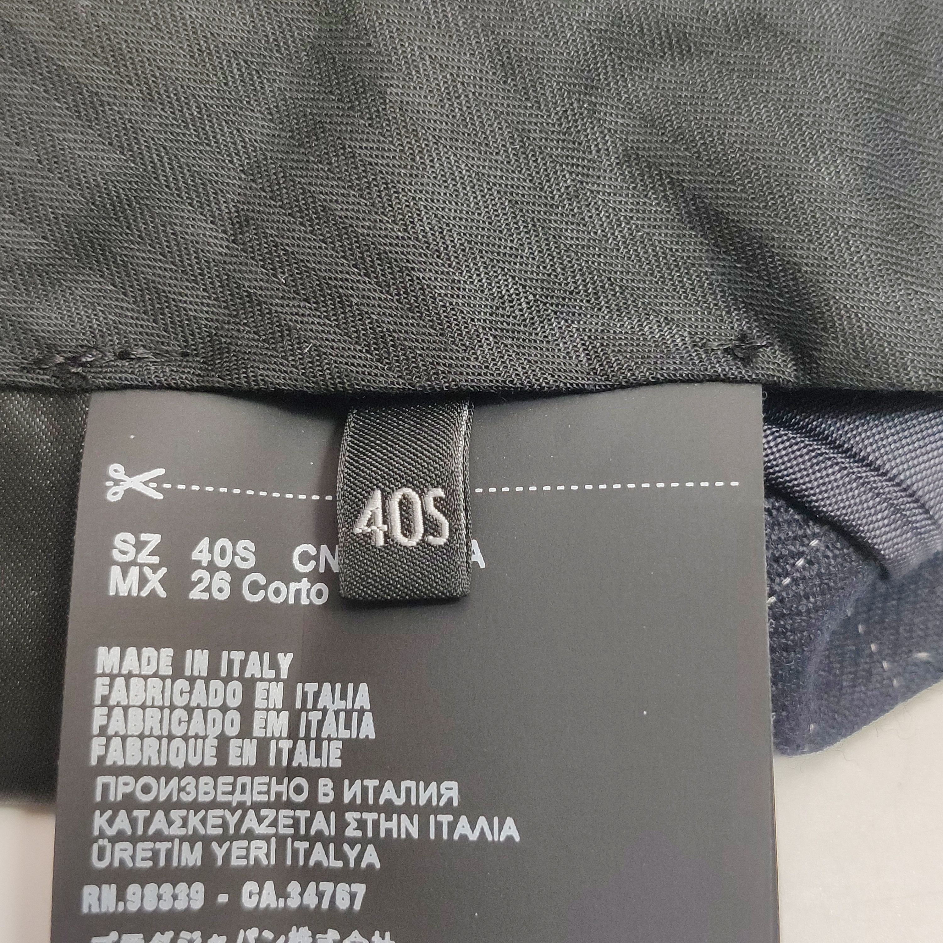 Prada Prada Navy Pinstripe Wool Midi Skirt Size 40S Size 27" / US 4 / IT 40 - 7 Thumbnail