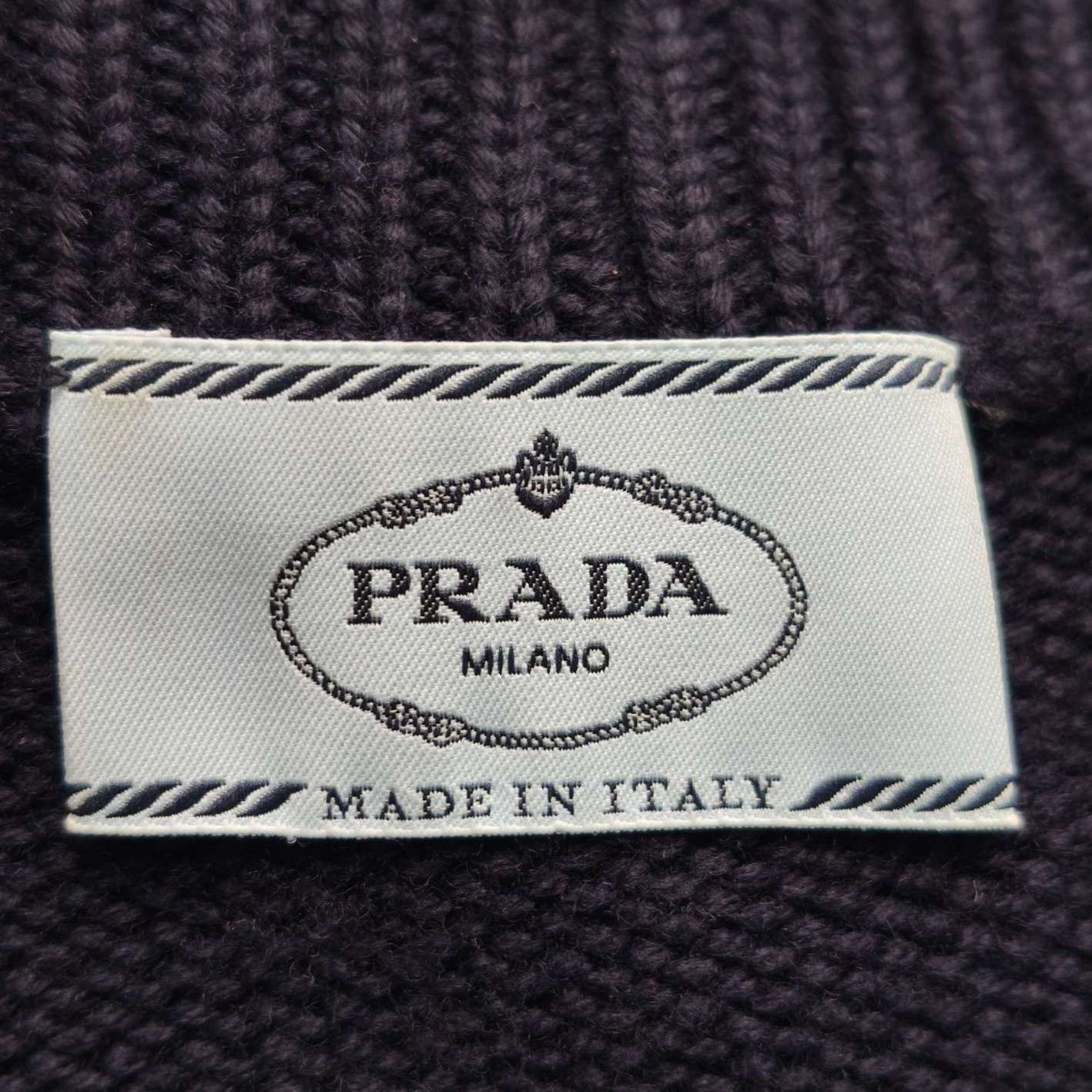 Prada Prada Fur Trim Knit Jacket IT 36 Size XS / US 0-2 / IT 36-38 - 4 Thumbnail