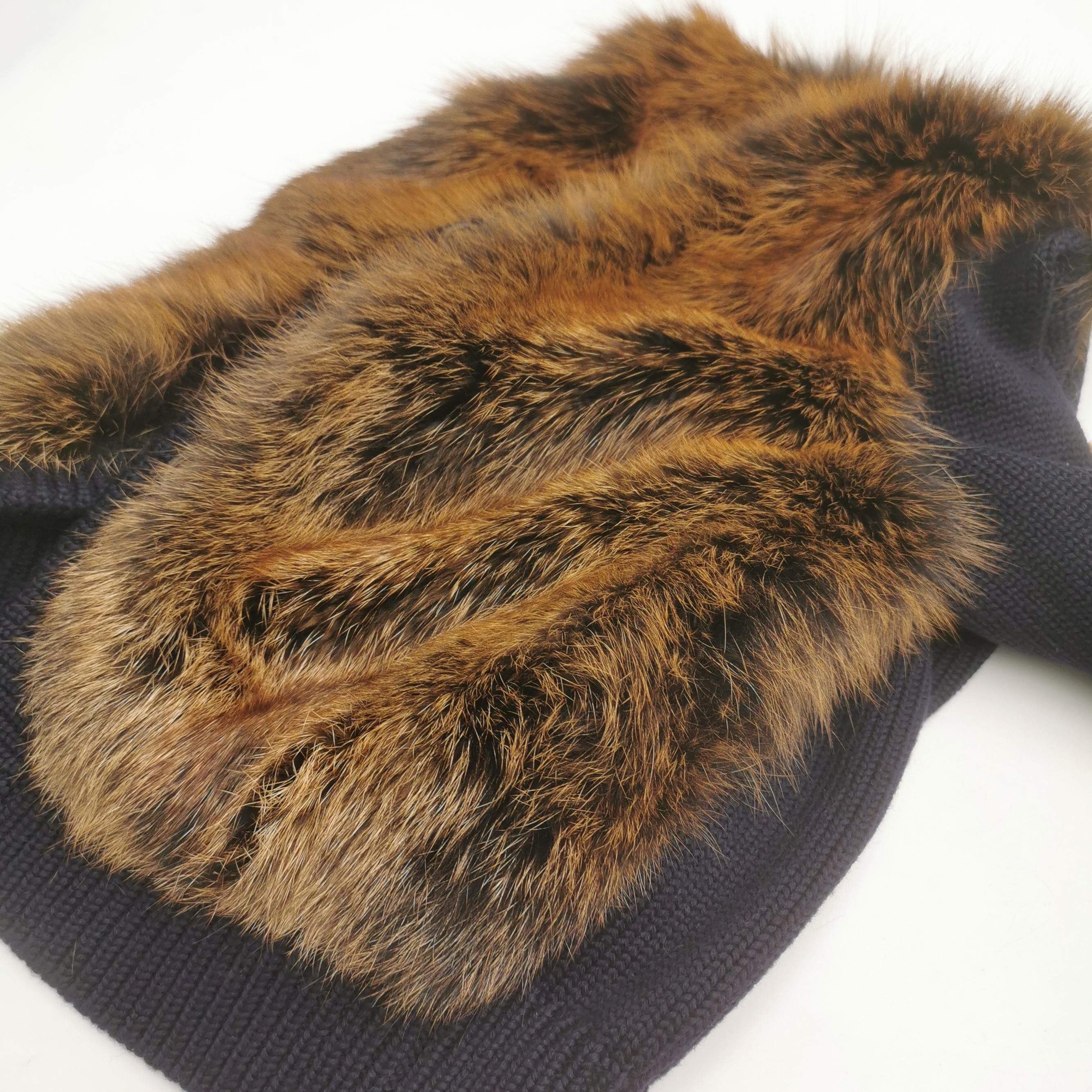 Prada Prada Fur Trim Knit Jacket IT 36 Size XS / US 0-2 / IT 36-38 - 3 Thumbnail