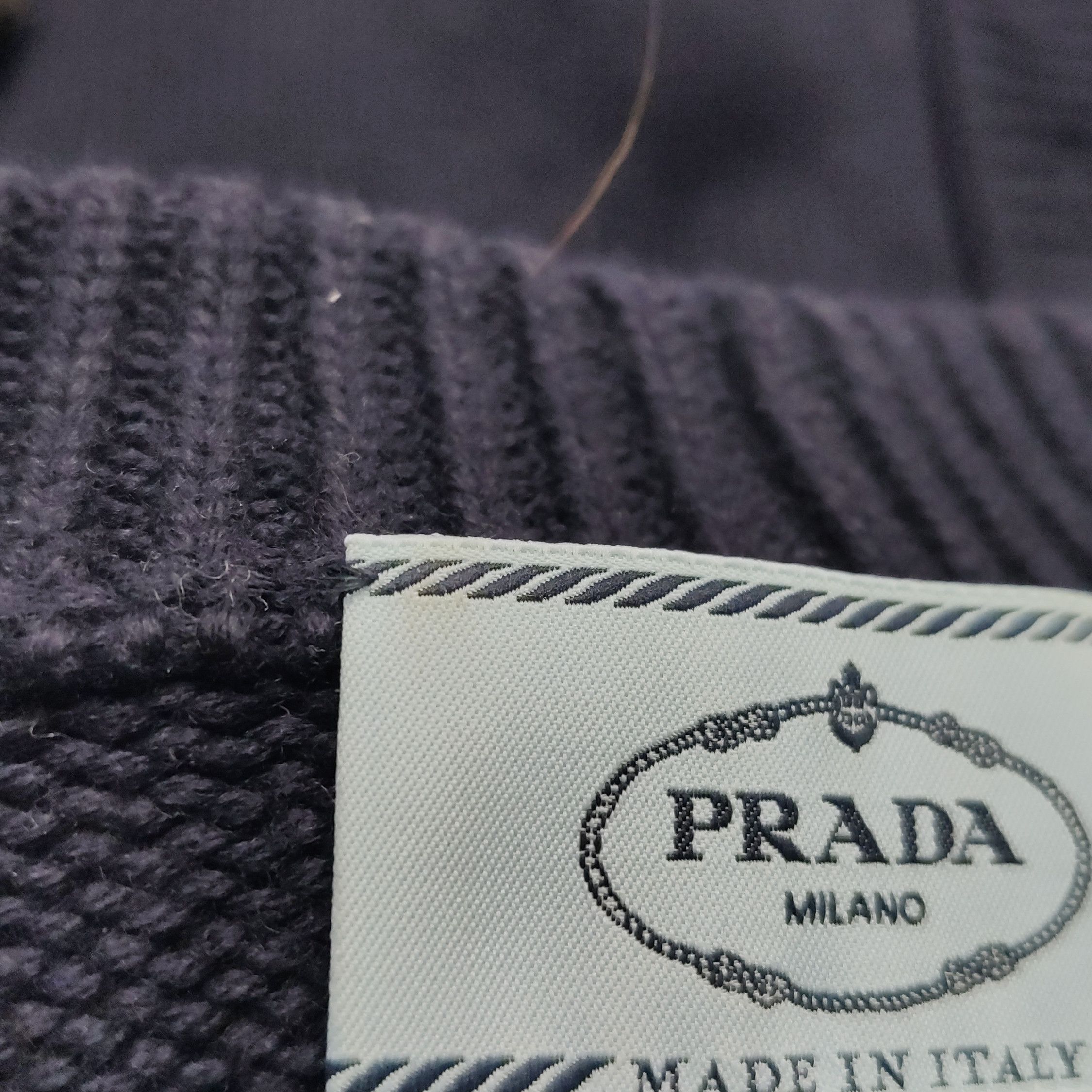 Prada Prada Fur Trim Knit Jacket IT 36 Size XS / US 0-2 / IT 36-38 - 9 Thumbnail