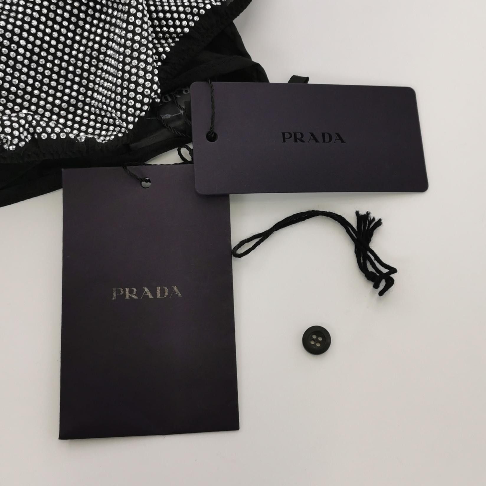 Prada Prada Studded Mini Skirt Size 40 Size 27" / US 4 / IT 40 - 6 Thumbnail