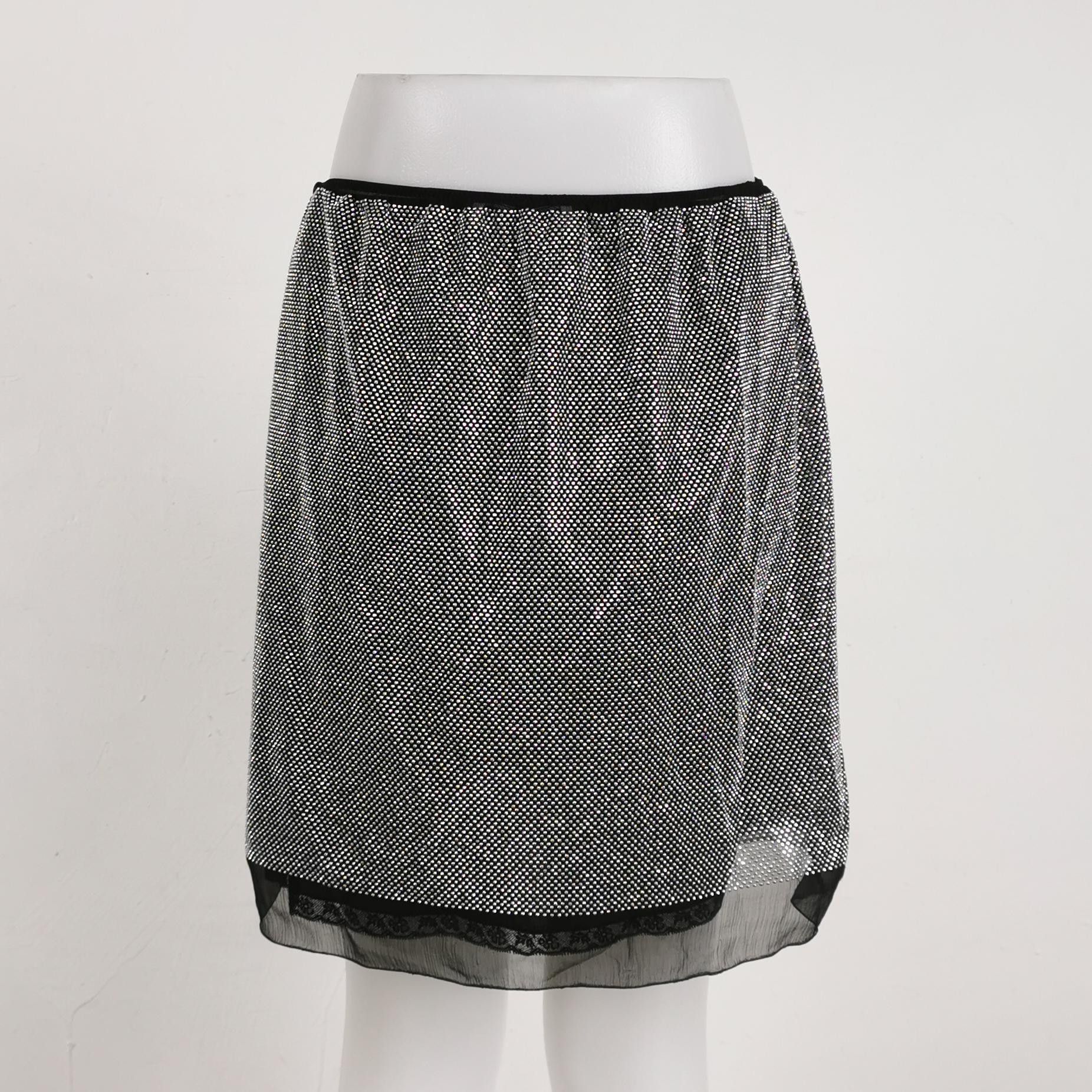 Prada Prada Studded Mini Skirt Size 40 Size 27" / US 4 / IT 40 - 2 Thumbnail