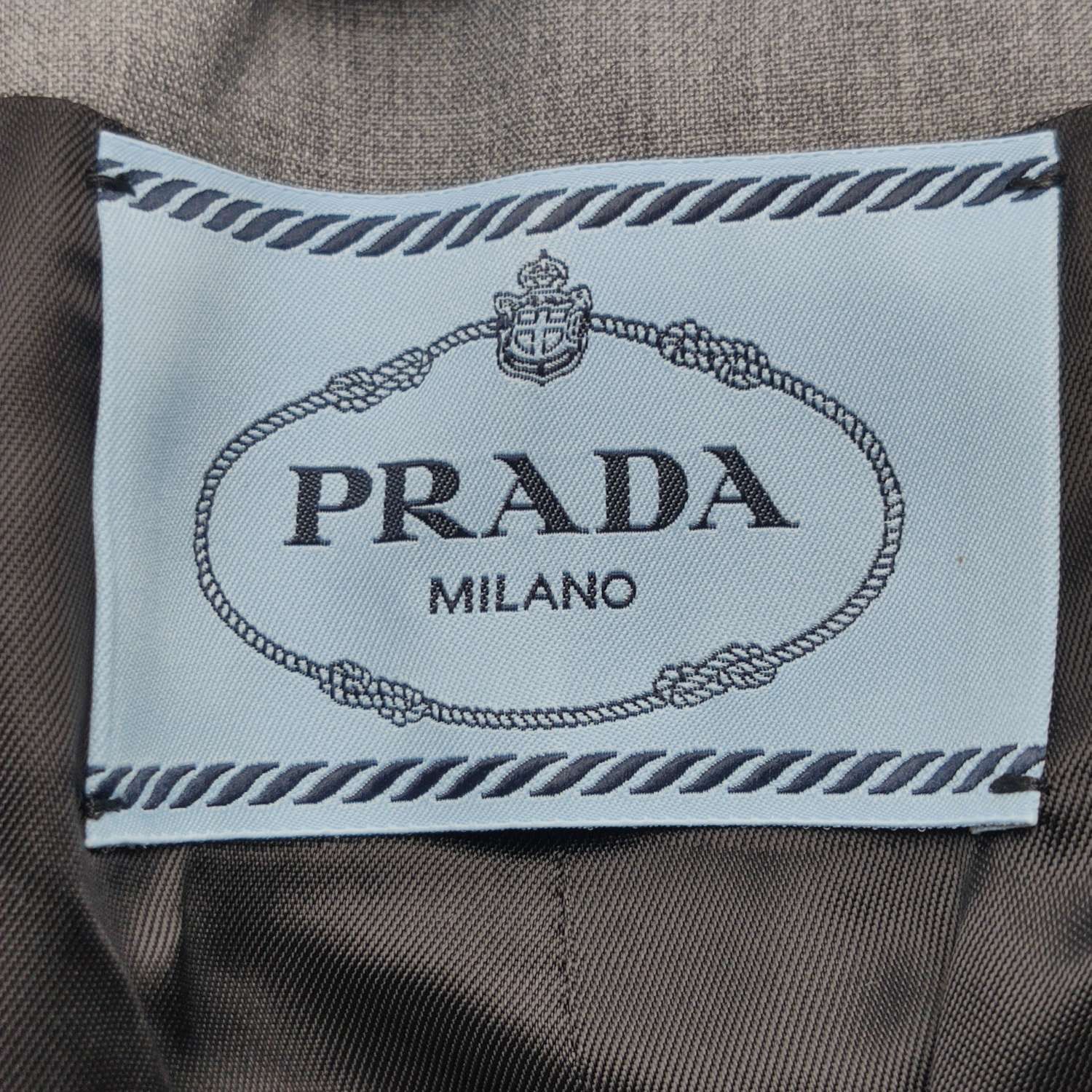 Prada Prada Wool Contrast Collar Jacket Size 38 Size XS / US 0-2 / IT 36-38 - 6 Thumbnail