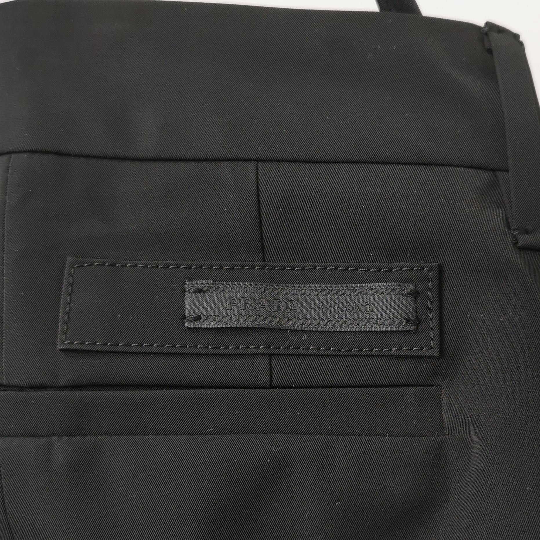 Prada Prada Black Pants IT 36 Size 25" / US 0 / IT 36 - 3 Thumbnail