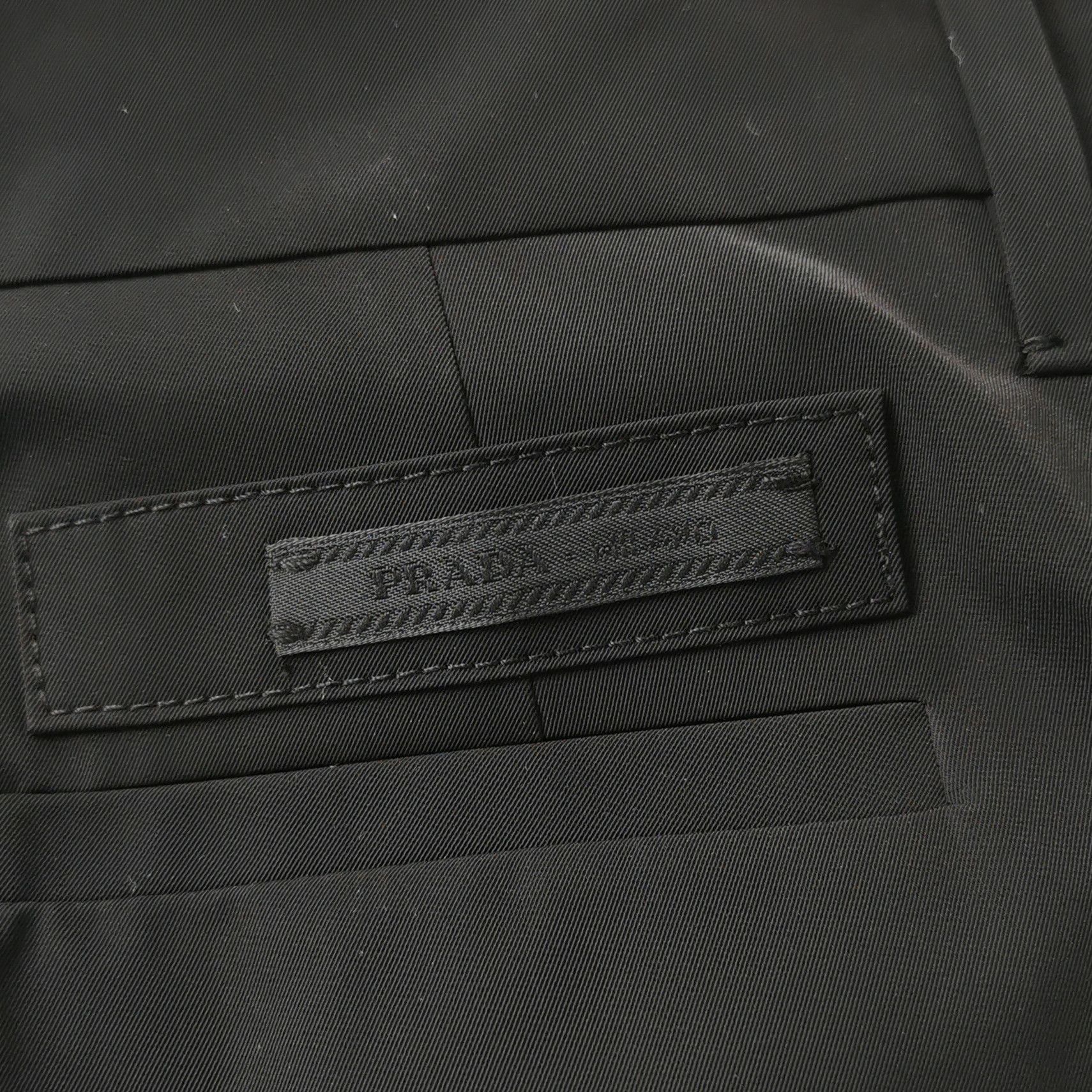 Prada Prada Black Trousers Size 36 Size 25" / US 0 / IT 36 - 3 Thumbnail