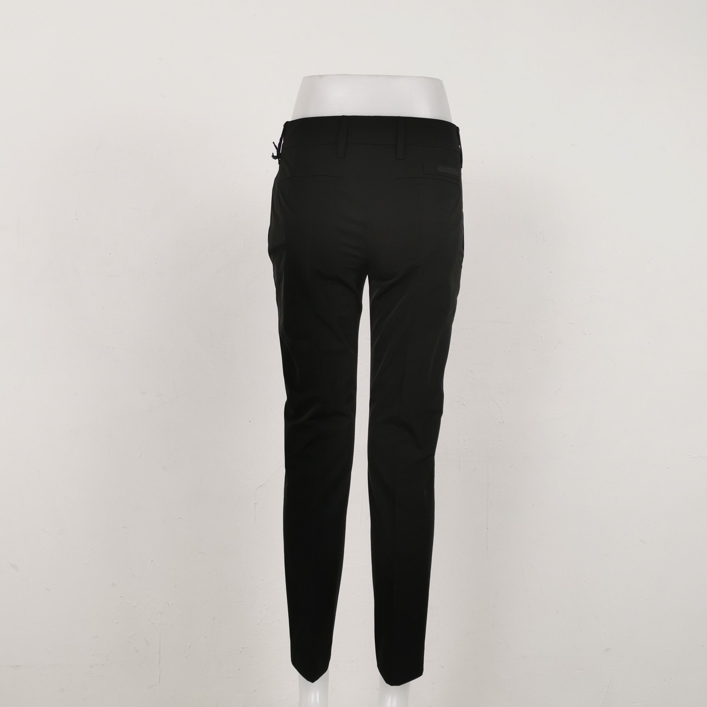 Prada Prada Black Trousers Size 36 Size 25" / US 0 / IT 36 - 2 Thumbnail