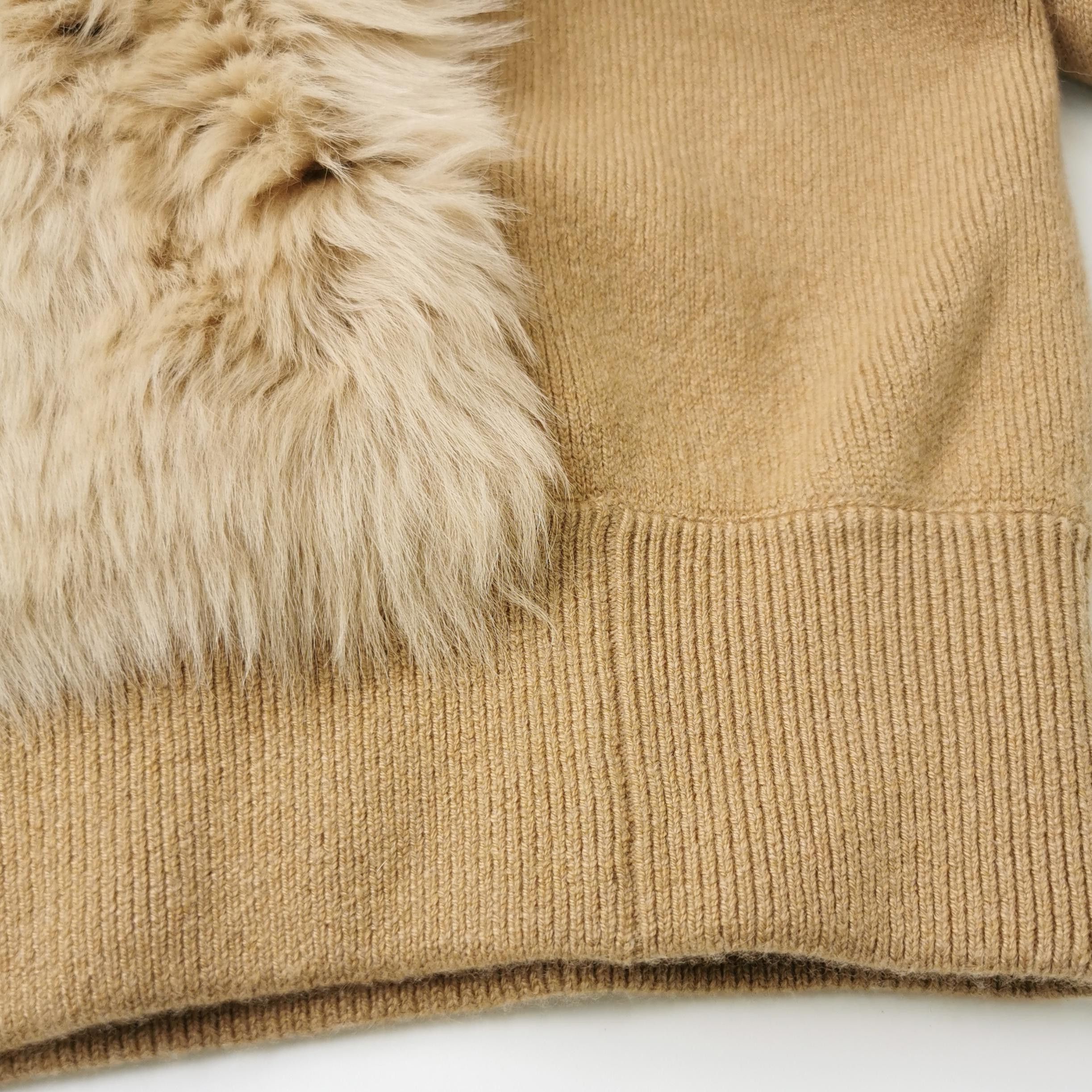 Prada Prada Shearling & Cashmere Blend Jacket IT 40 Size S / US 4 / IT 40 - 3 Thumbnail