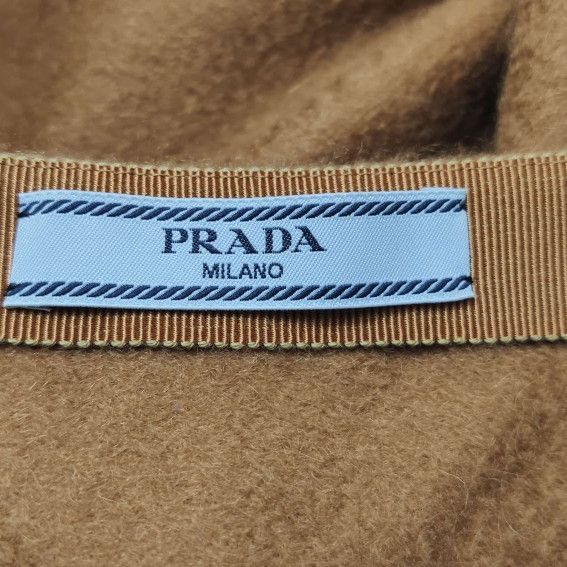 Prada Prada Brown Cashmere Mini Skirt Size 36 Size 25" / US 0 / IT 36 - 5 Thumbnail