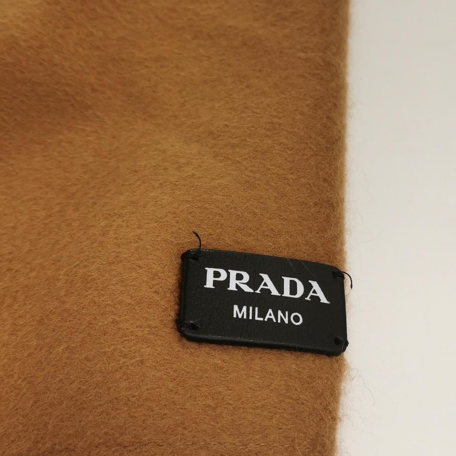 Prada Prada Brown Cashmere Mini Skirt Size 36 Size 25" / US 0 / IT 36 - 3 Thumbnail