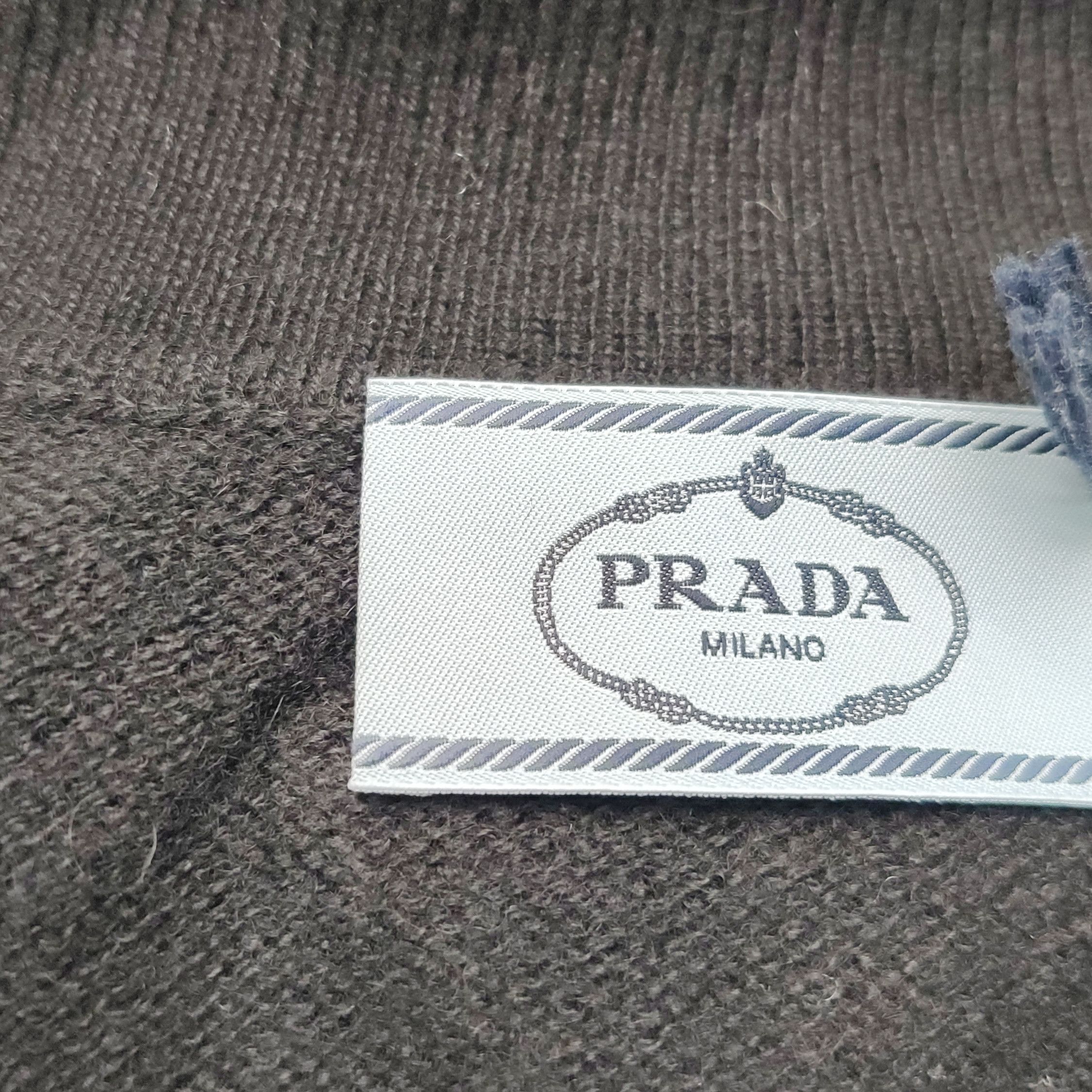 Prada Prada Black Cashmere Polo Shirt Size 40 Size S / US 4 / IT 40 - 11 Thumbnail