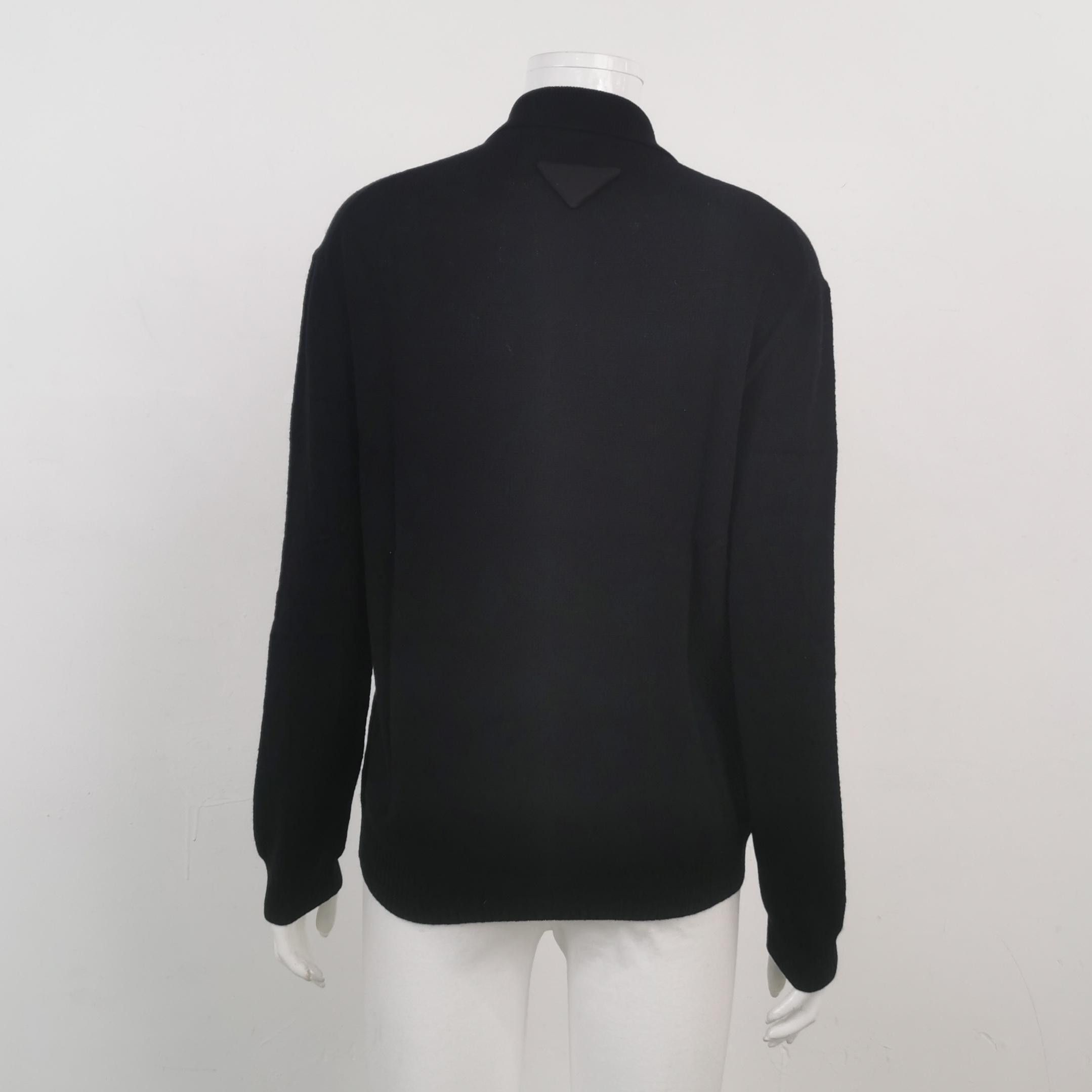 Prada Prada Cashmere Knit Polo Size 38 Size XS / US 0-2 / IT 36-38 - 2 Thumbnail