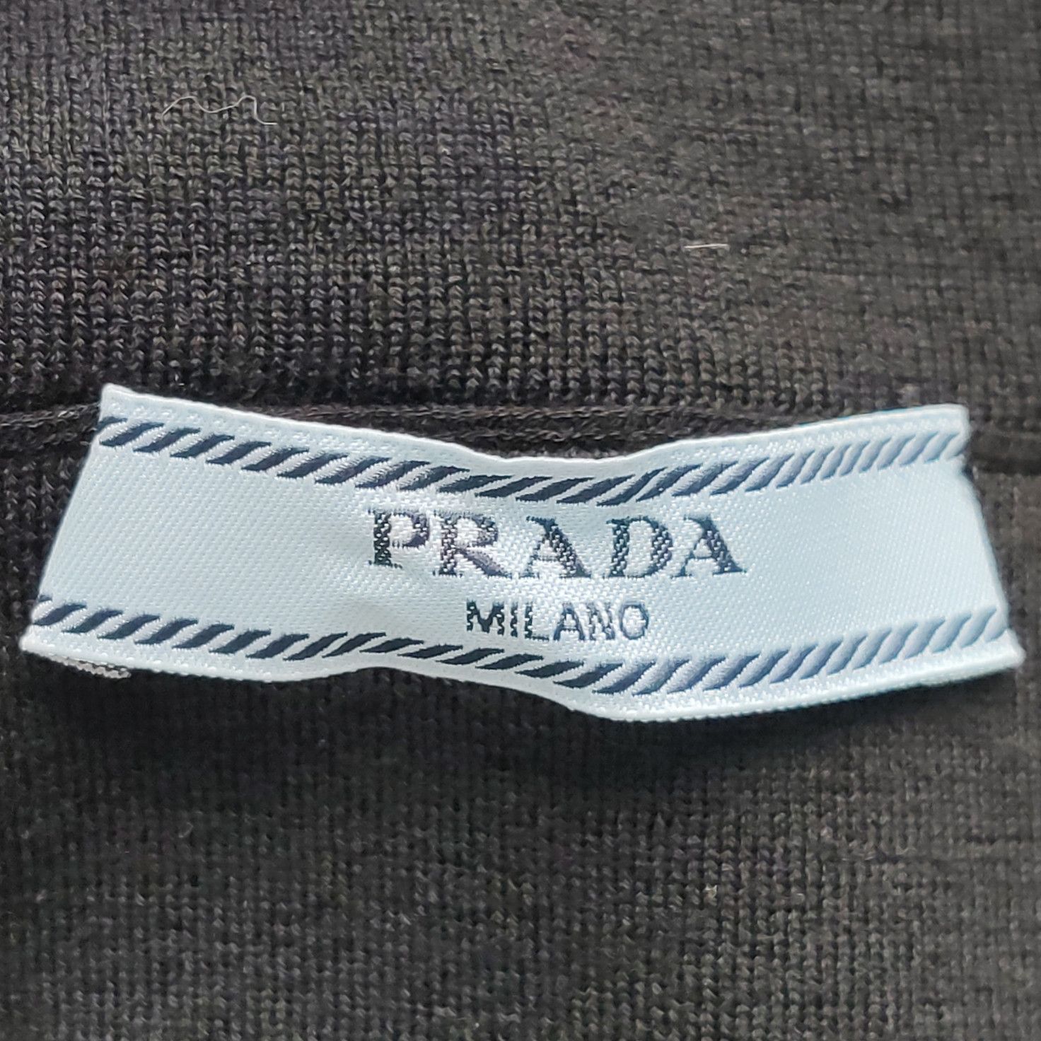 Prada Prada Logo Plaque Zip-Up Sweater IT 38 Size XS / US 0-2 / IT 36-38 - 5 Thumbnail