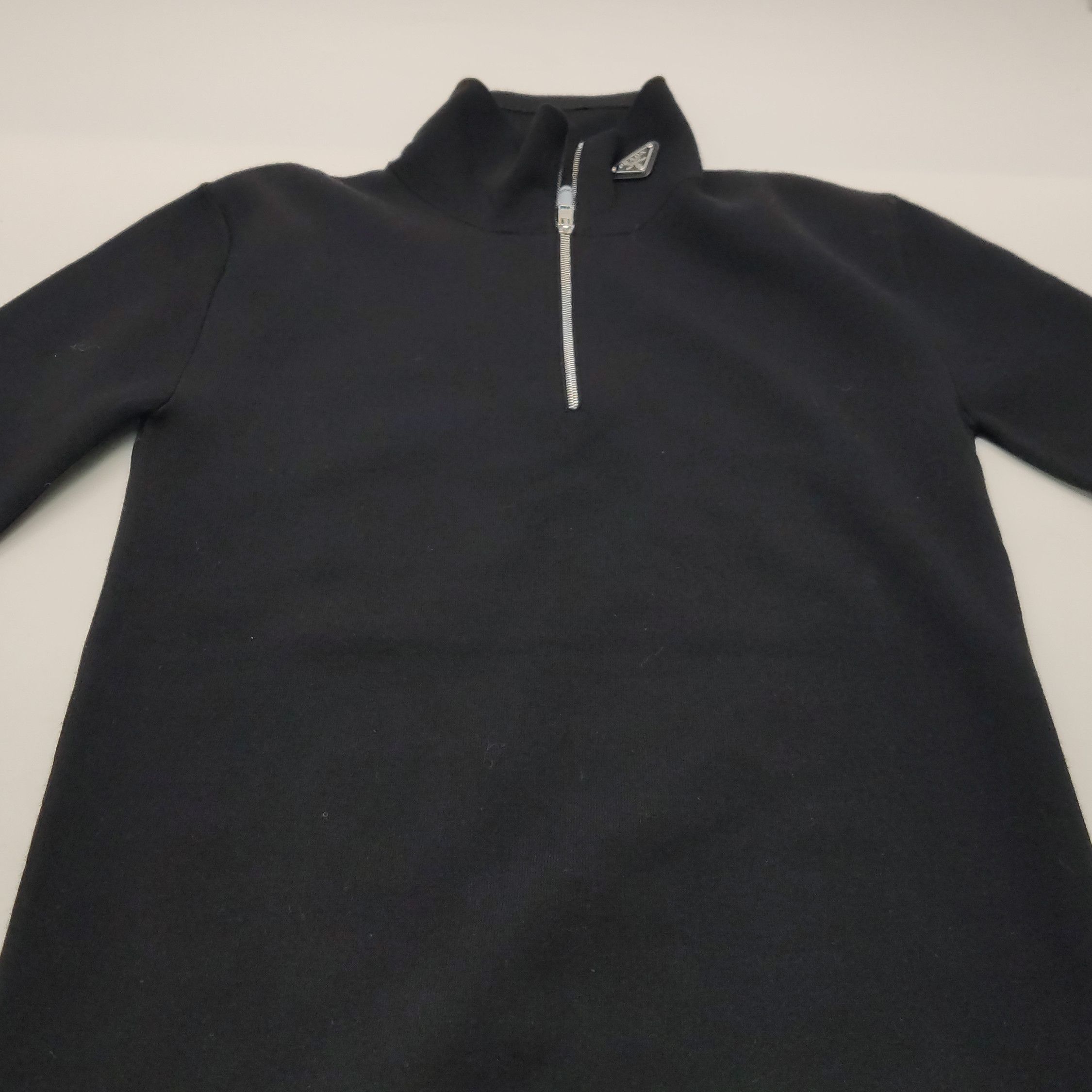 Prada Prada Logo Plaque Zip-Up Sweater IT 38 Size XS / US 0-2 / IT 36-38 - 9 Thumbnail