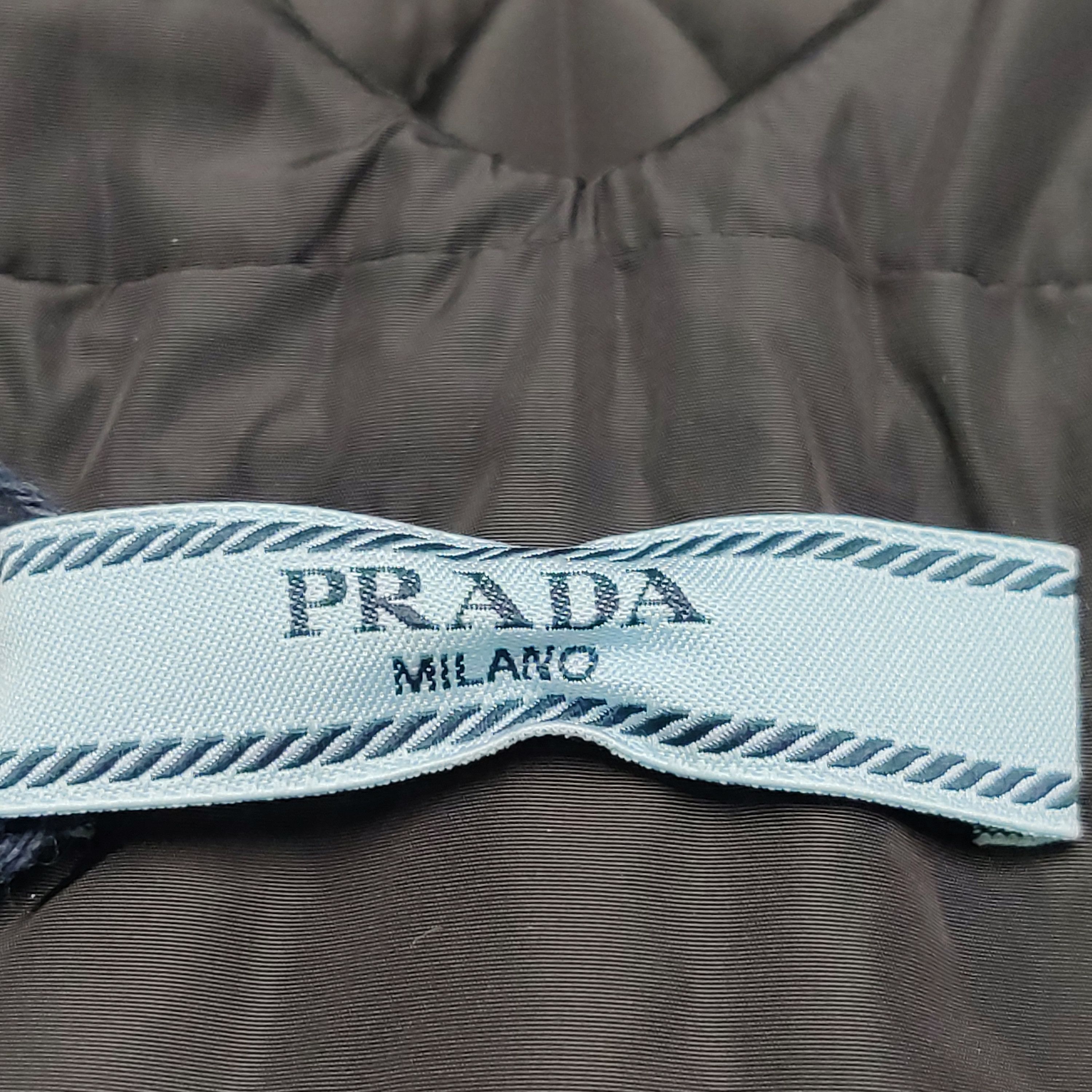 Prada Prada Triangle Logo Quilted Dress Size 38 Size XS / US 0-2 / IT 36-38 - 5 Thumbnail
