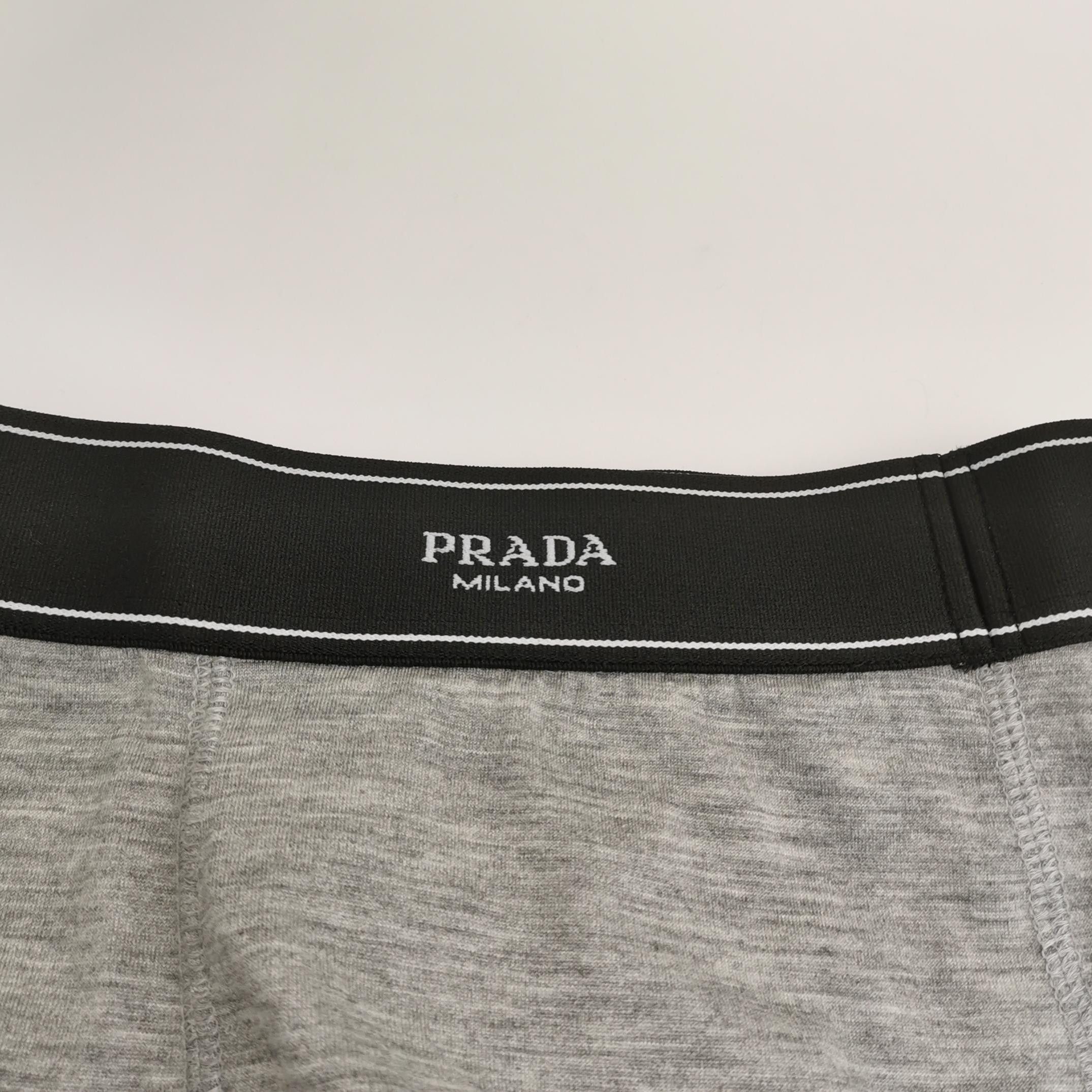 Prada Prada Logo Waistband Shorts Size 36 Size 25" / US 0 / IT 36 - 3 Thumbnail