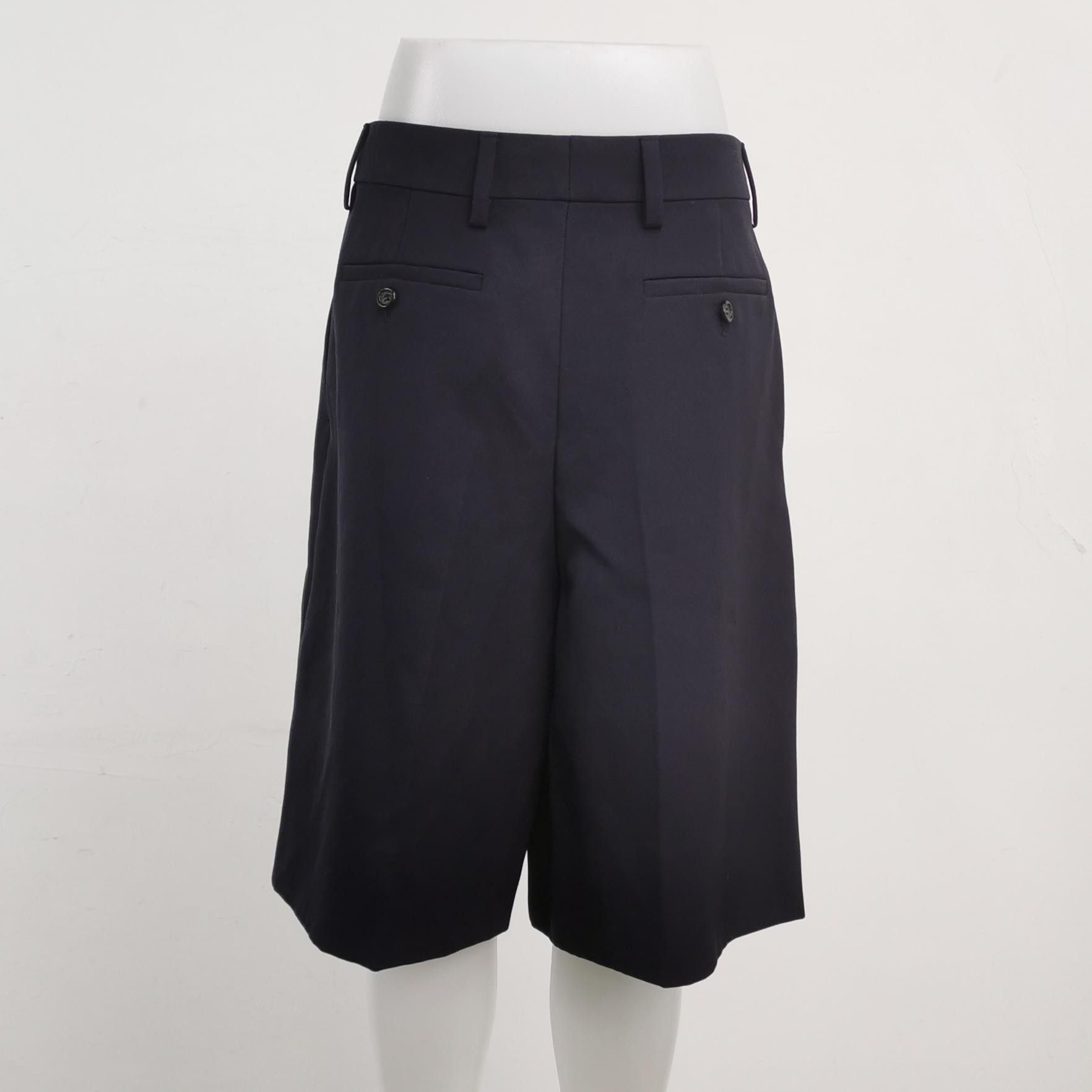 Prada Prada Virgin Wool Shorts Size 28 Size US 28 / EU 44 - 2 Thumbnail