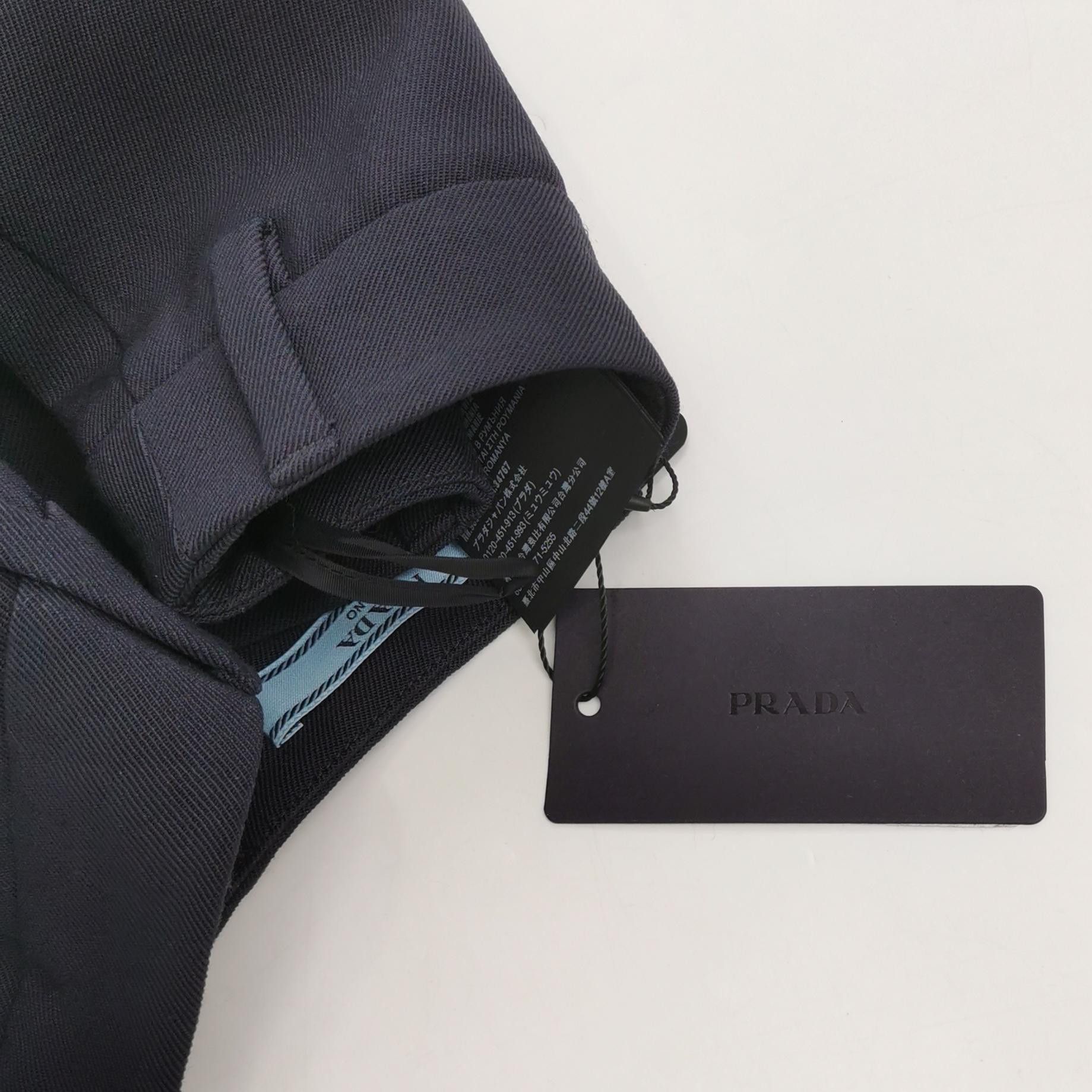 Prada Prada Virgin Wool Pants Size 36S Size 25" / US 0 / IT 36 - 3 Thumbnail