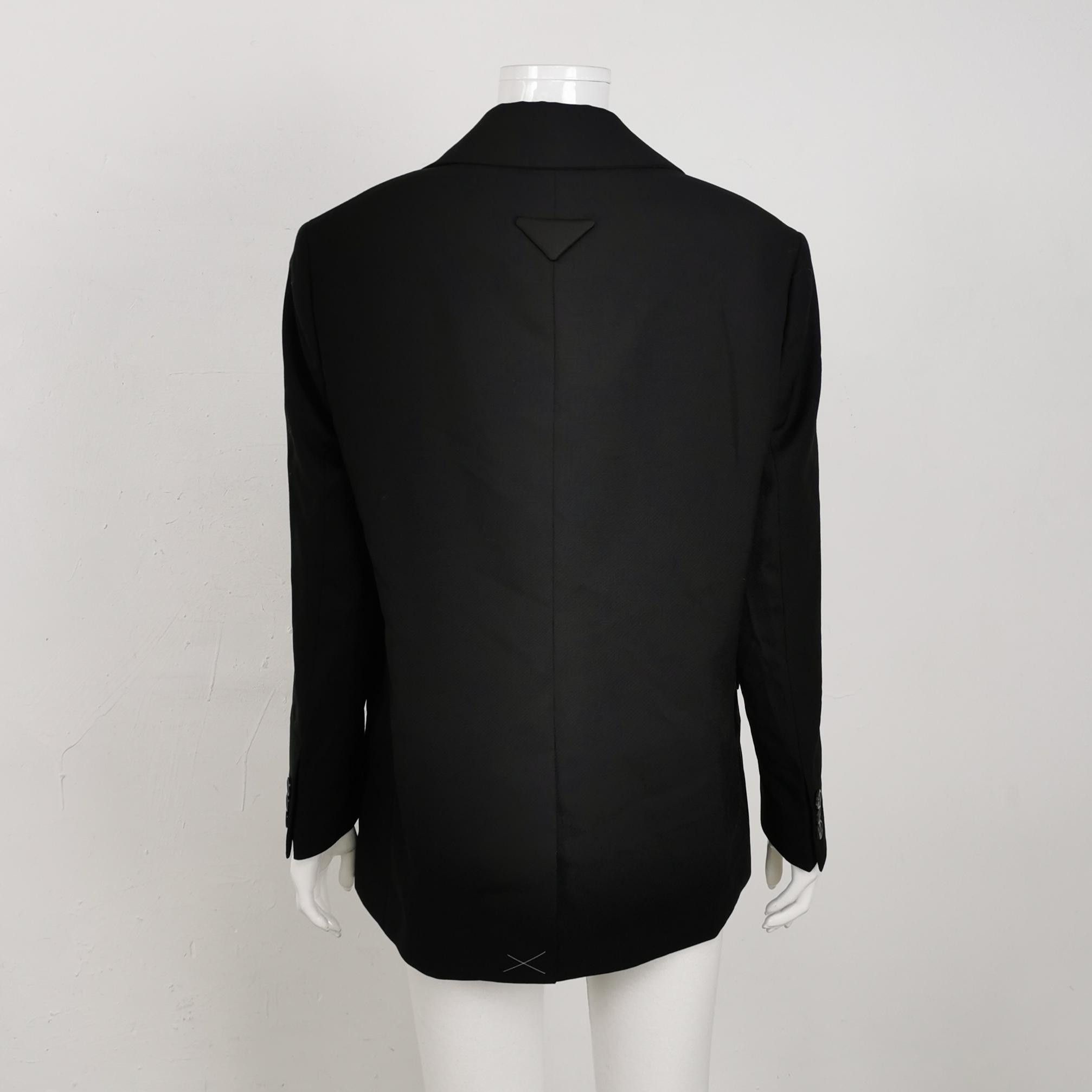 Prada Prada Virgin Wool Blazer Size 38 Size XS / US 0-2 / IT 36-38 - 2 Thumbnail