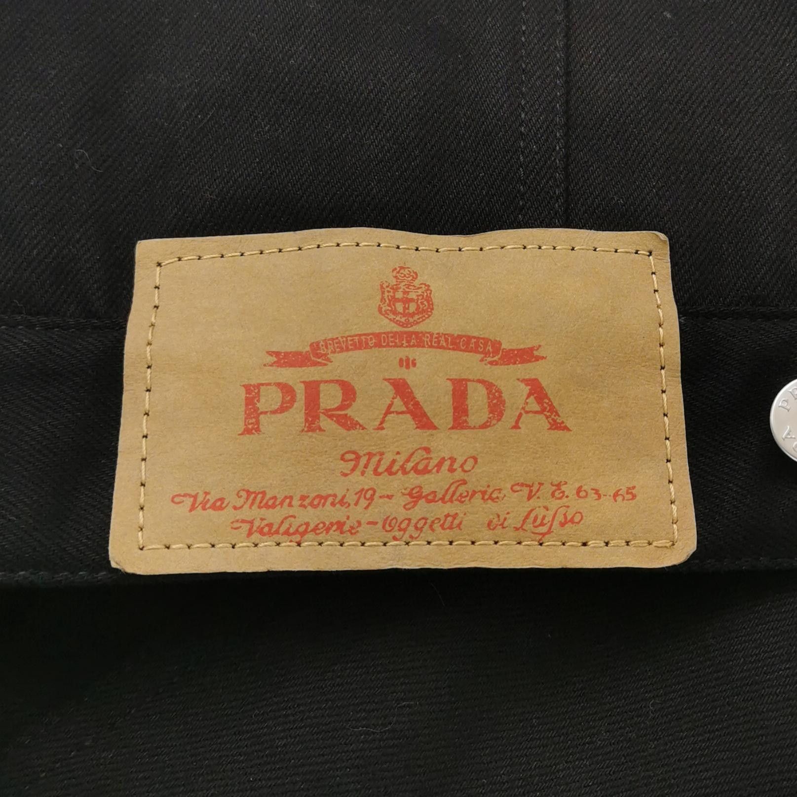 Prada Prada Triangle Logo Cotton Vest Size M Size US M / EU 48-50 / 2 - 4 Thumbnail