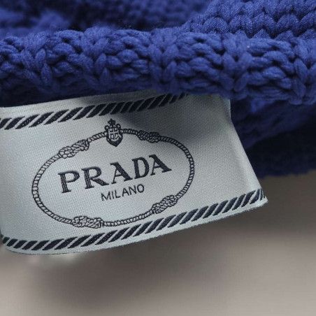 Prada Prada Logo Crochet Knit Tank Top Size 38 Size XS / US 0-2 / IT 36-38 - 5 Thumbnail
