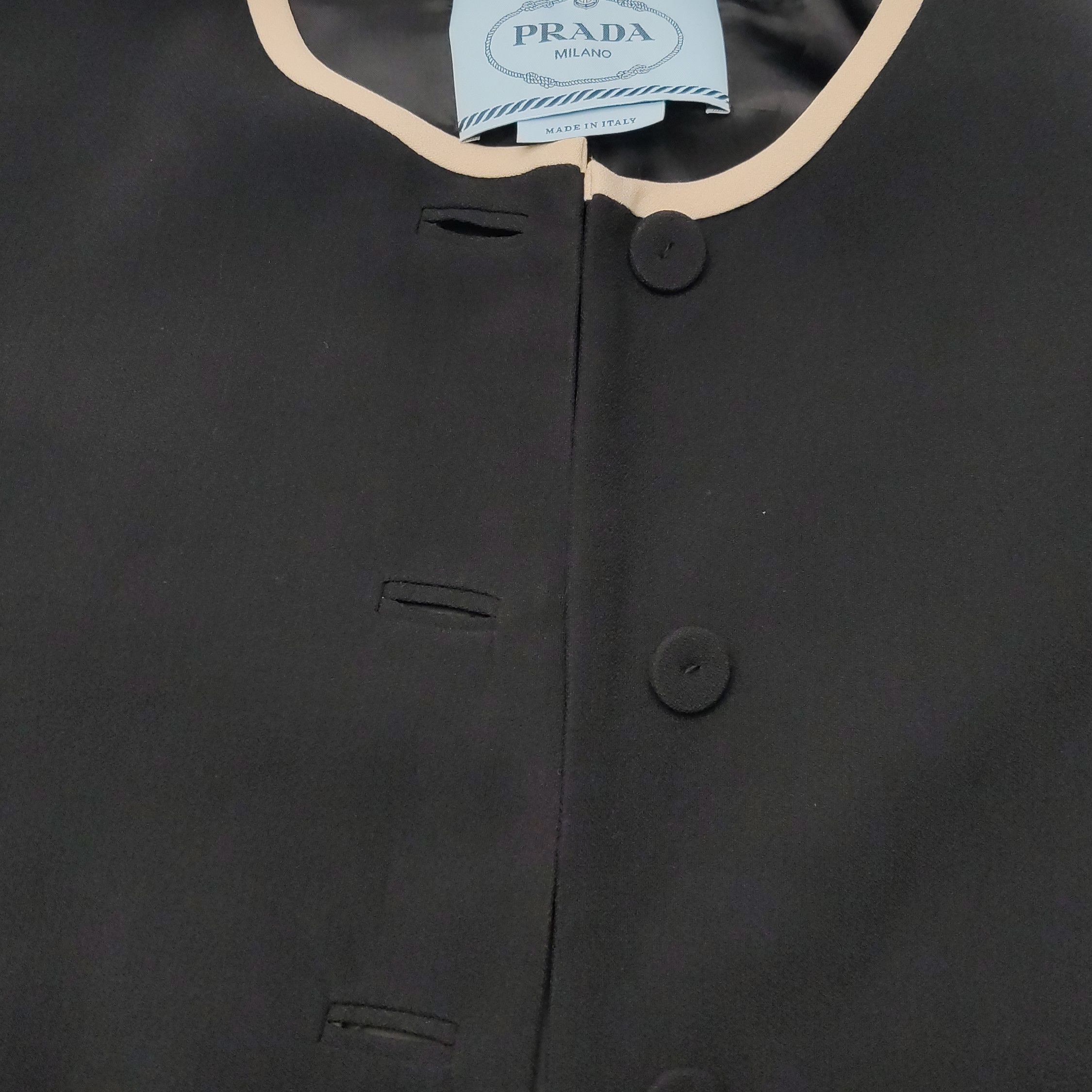 Prada Prada Ribbon Detail Jacket Size 38 Size XS / US 0-2 / IT 36-38 - 8 Thumbnail