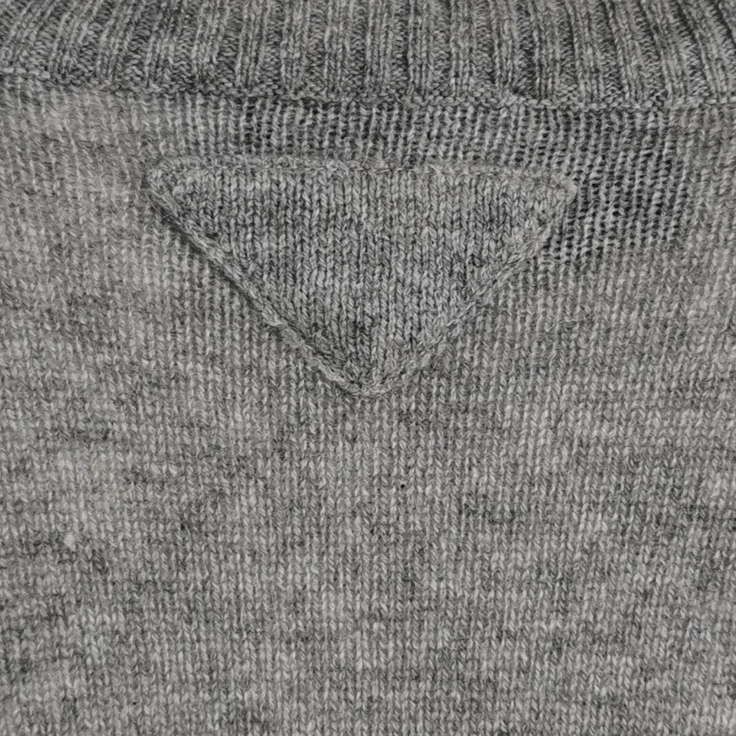 Prada Prada Cashmere Lace-Up Sweater Size 40 Size S / US 4 / IT 40 - 3 Thumbnail
