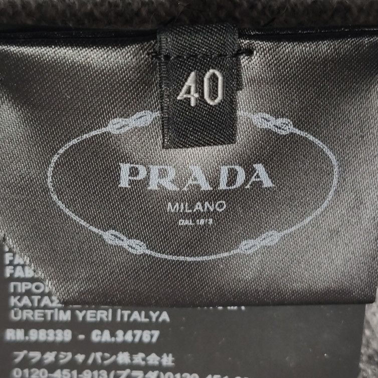 Prada Prada Cashmere Lace-Up Sweater Size 40 Size S / US 4 / IT 40 - 7 Thumbnail