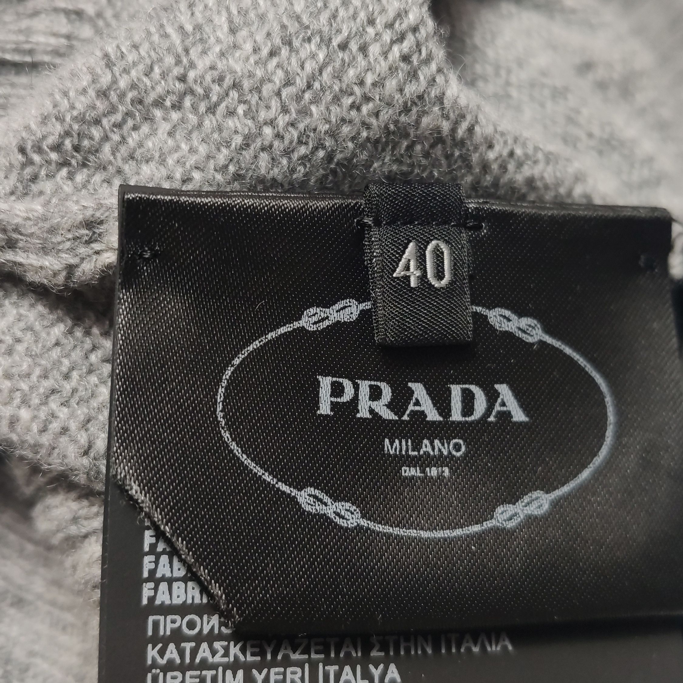 Prada Prada Cashmere Lace-Up Sweater Size 40 Size S / US 4 / IT 40 - 9 Thumbnail